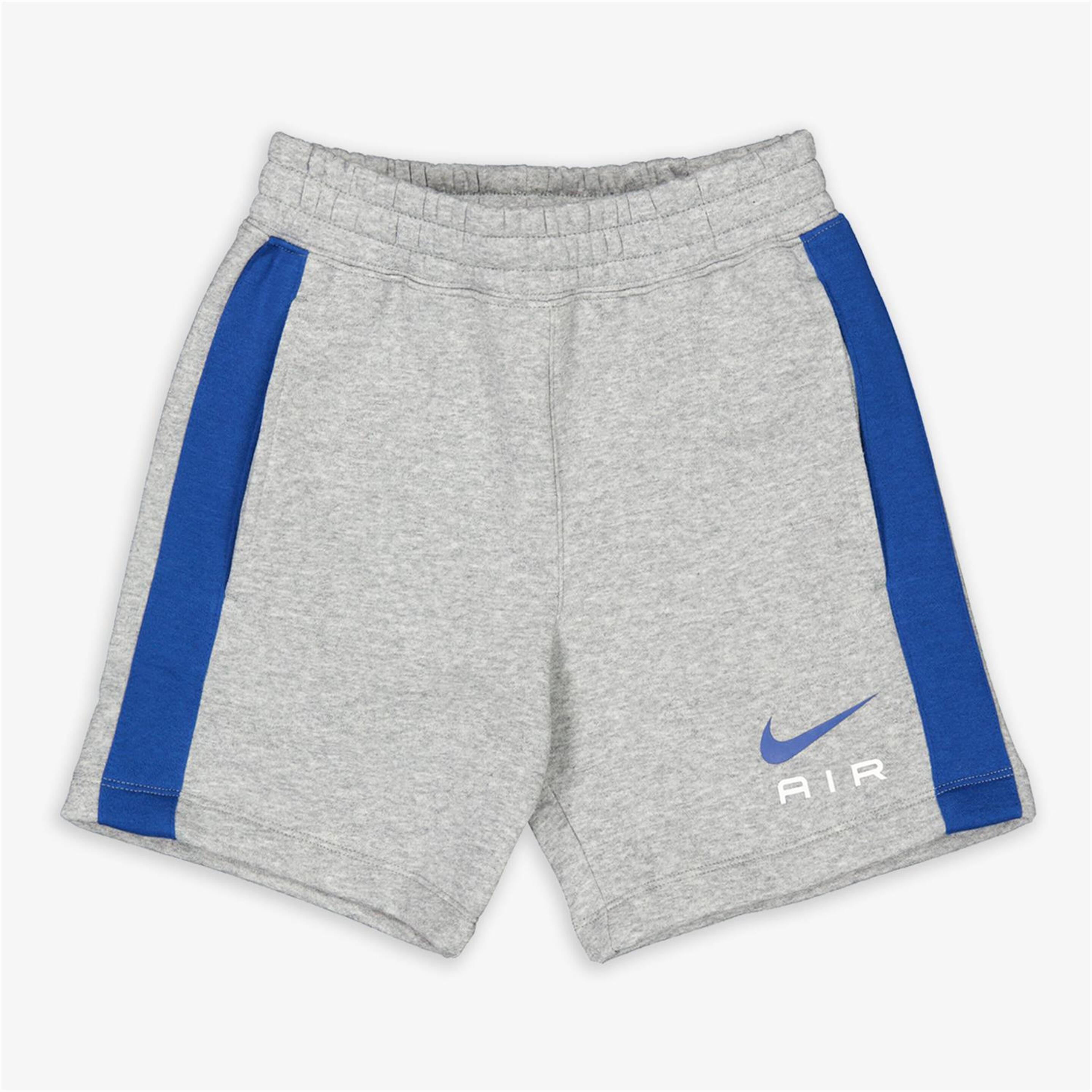 Pantalón Corto Nike - gris - Bermuda Deportiva Niño