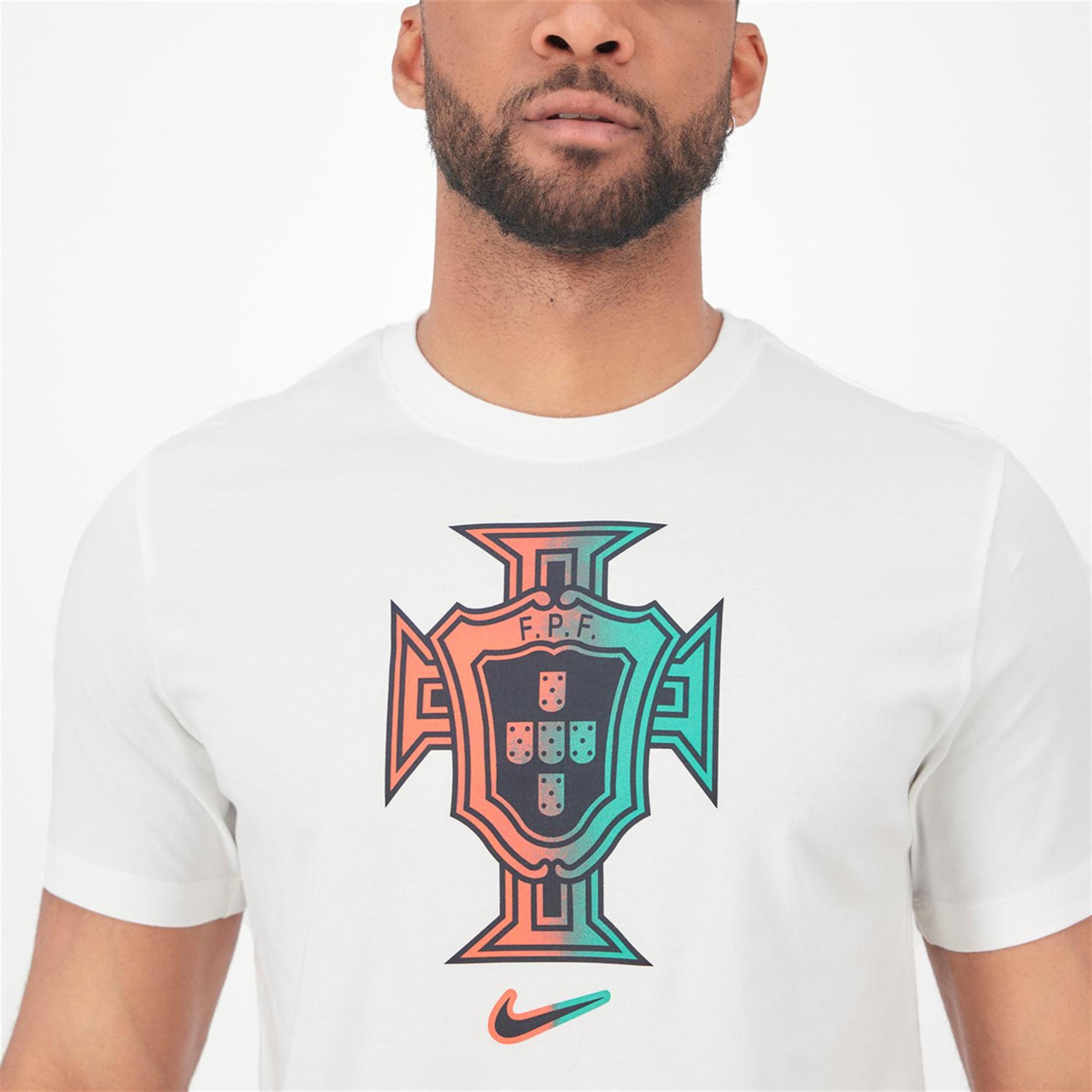 Camiseta Portugal - Blanco - Camiseta Hombre