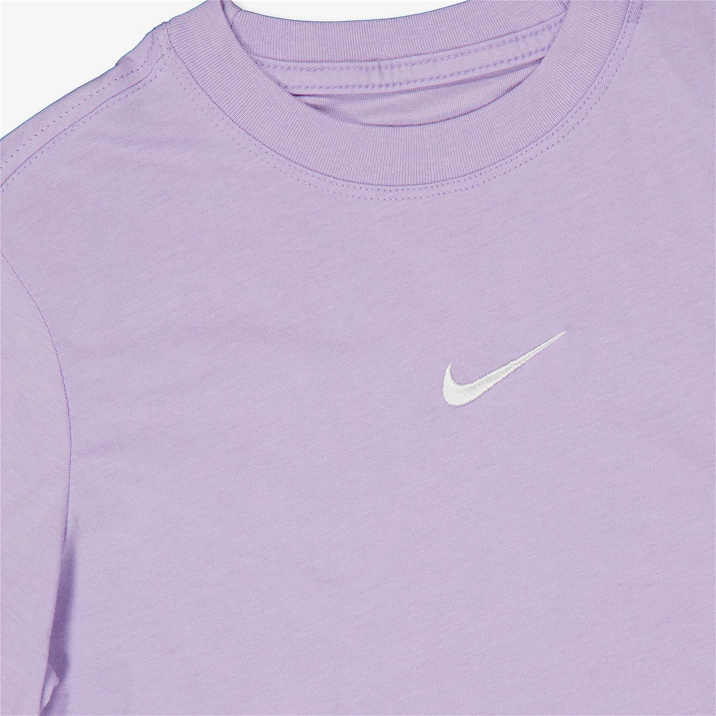 Camiseta Nike - Malva - Camiseta Niña