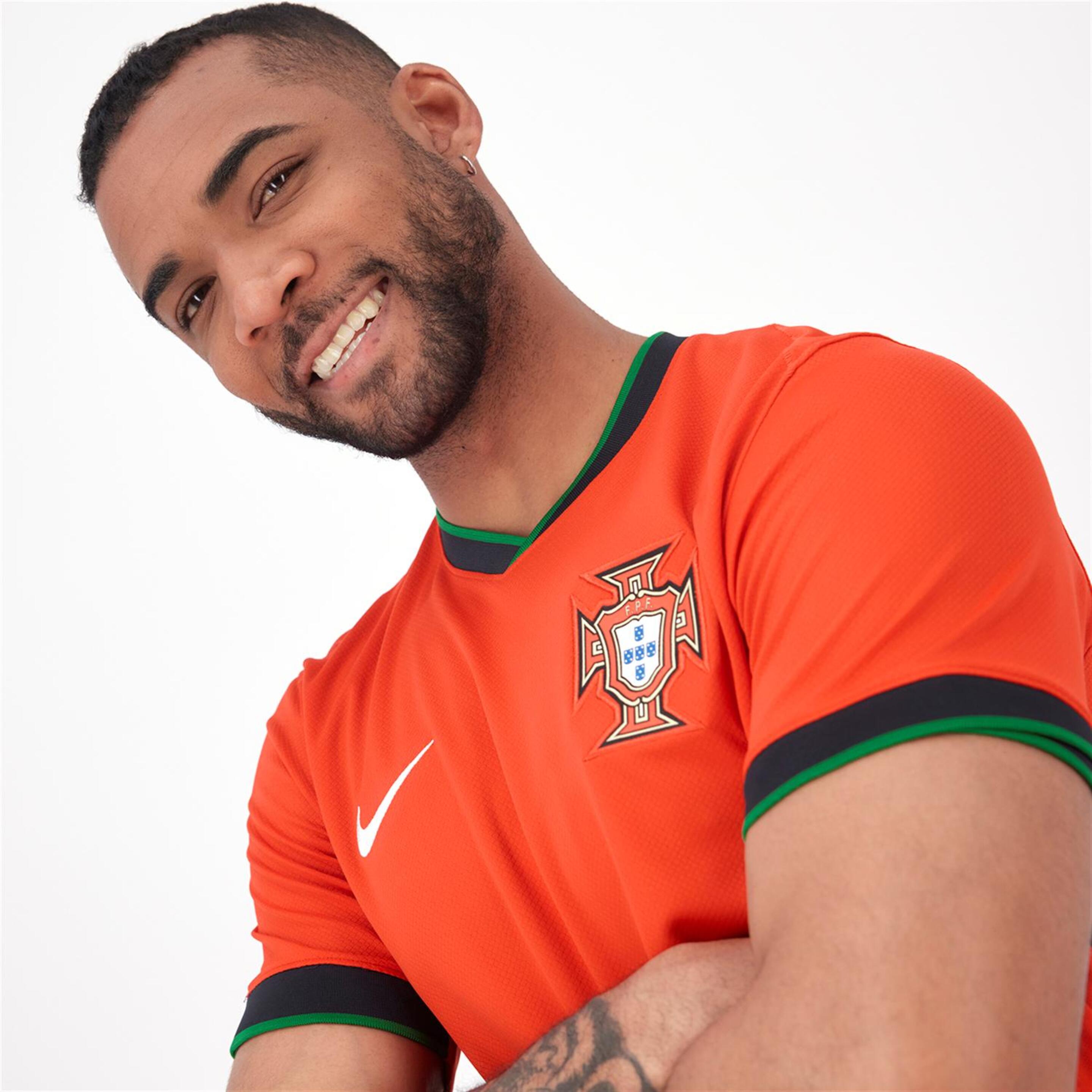 Camiseta Portugal 1ª Equipación - Rojo - Fútbol Hombre