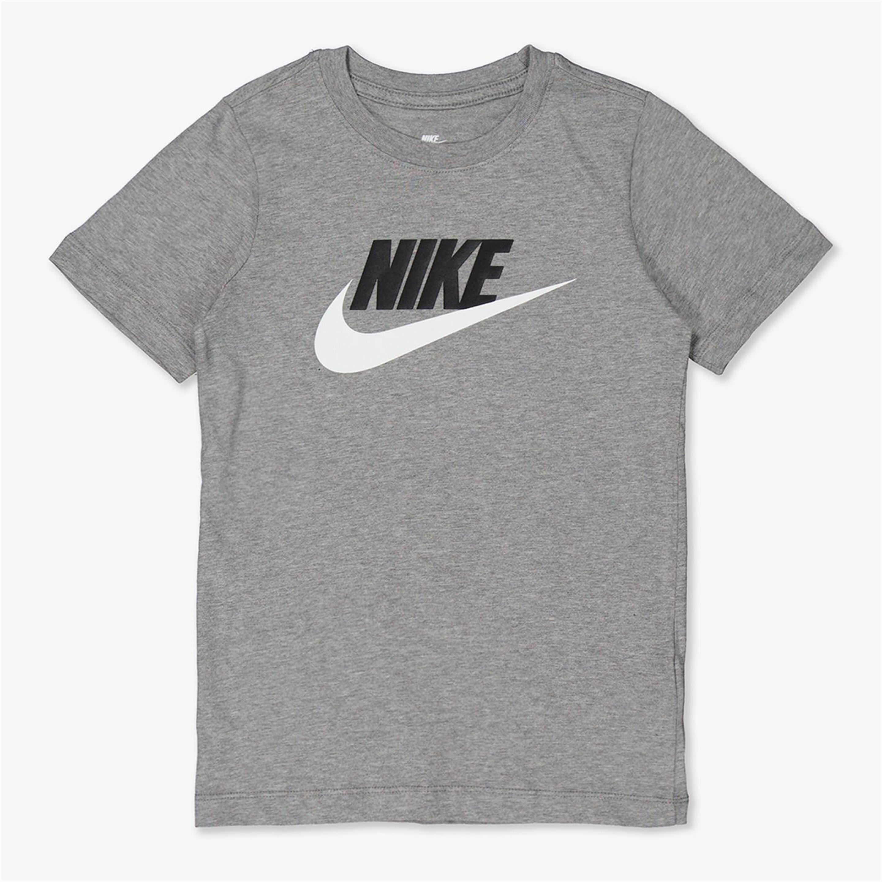 Nike Club - gris - T-shirt Rapaz