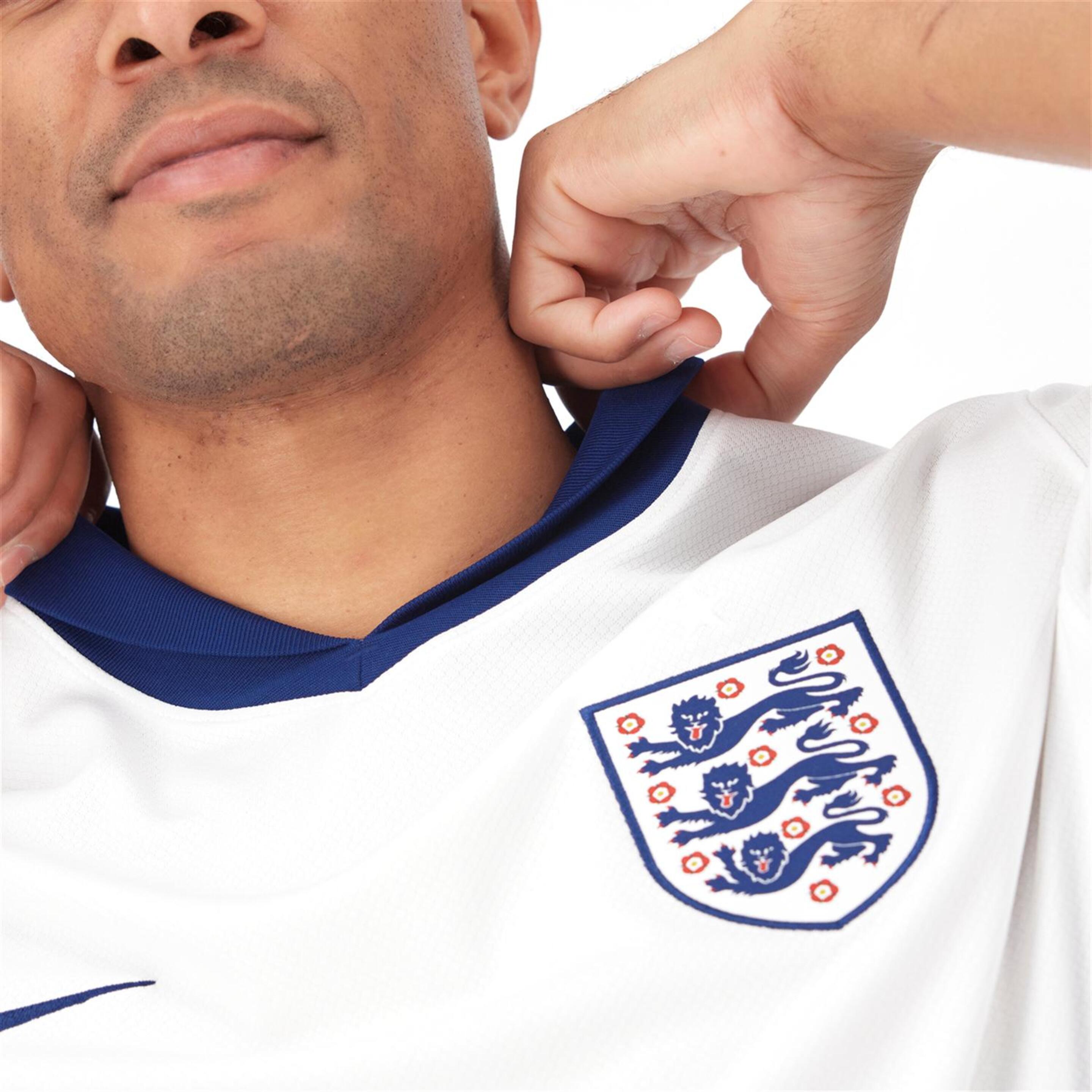 Camiseta Inglaterra 1ª Equipación Euro 24 - Blanco - Camiseta Fútbol Hombre