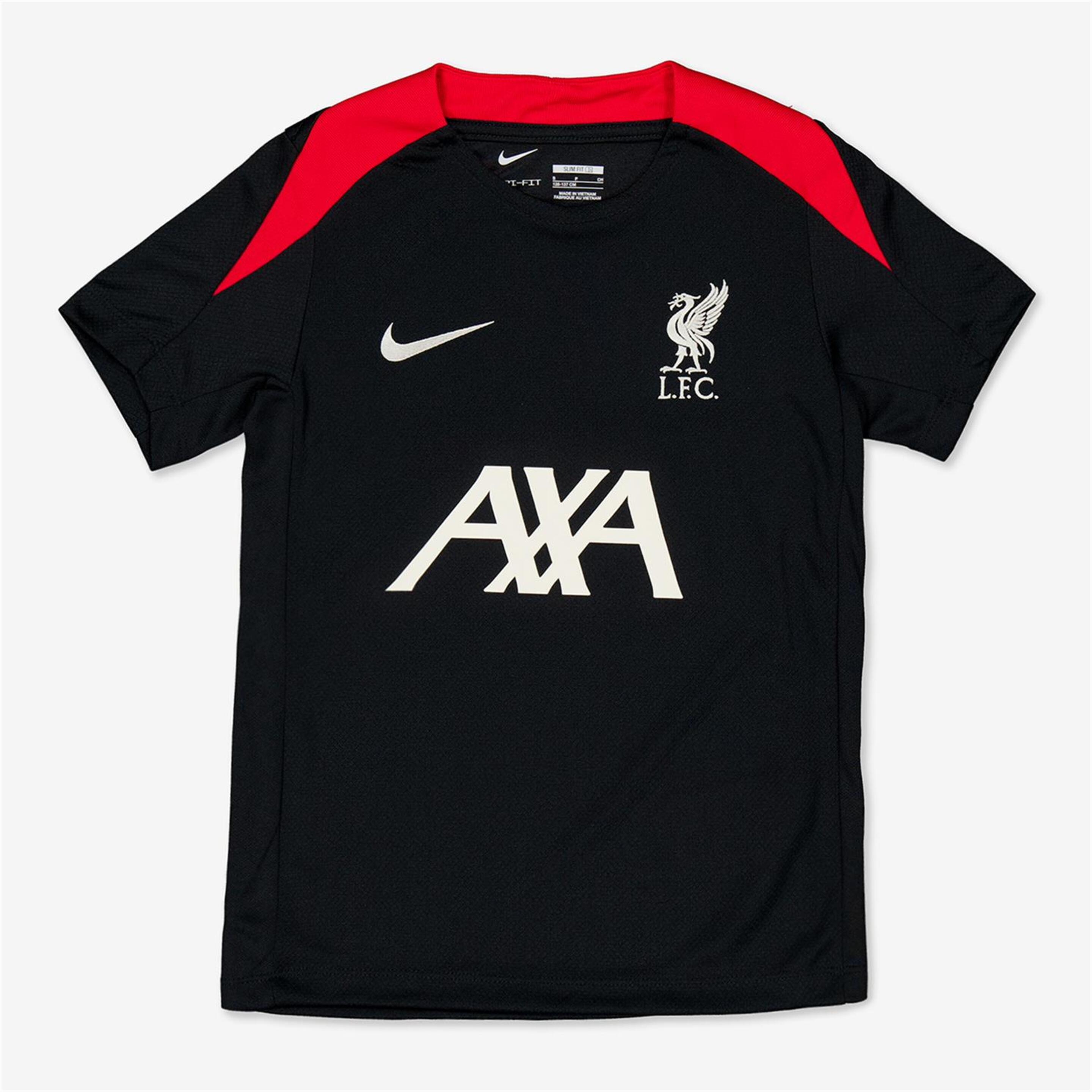 Camiseta Liverpool Fc Entreno 24/25 - negro - Fútbol Niños