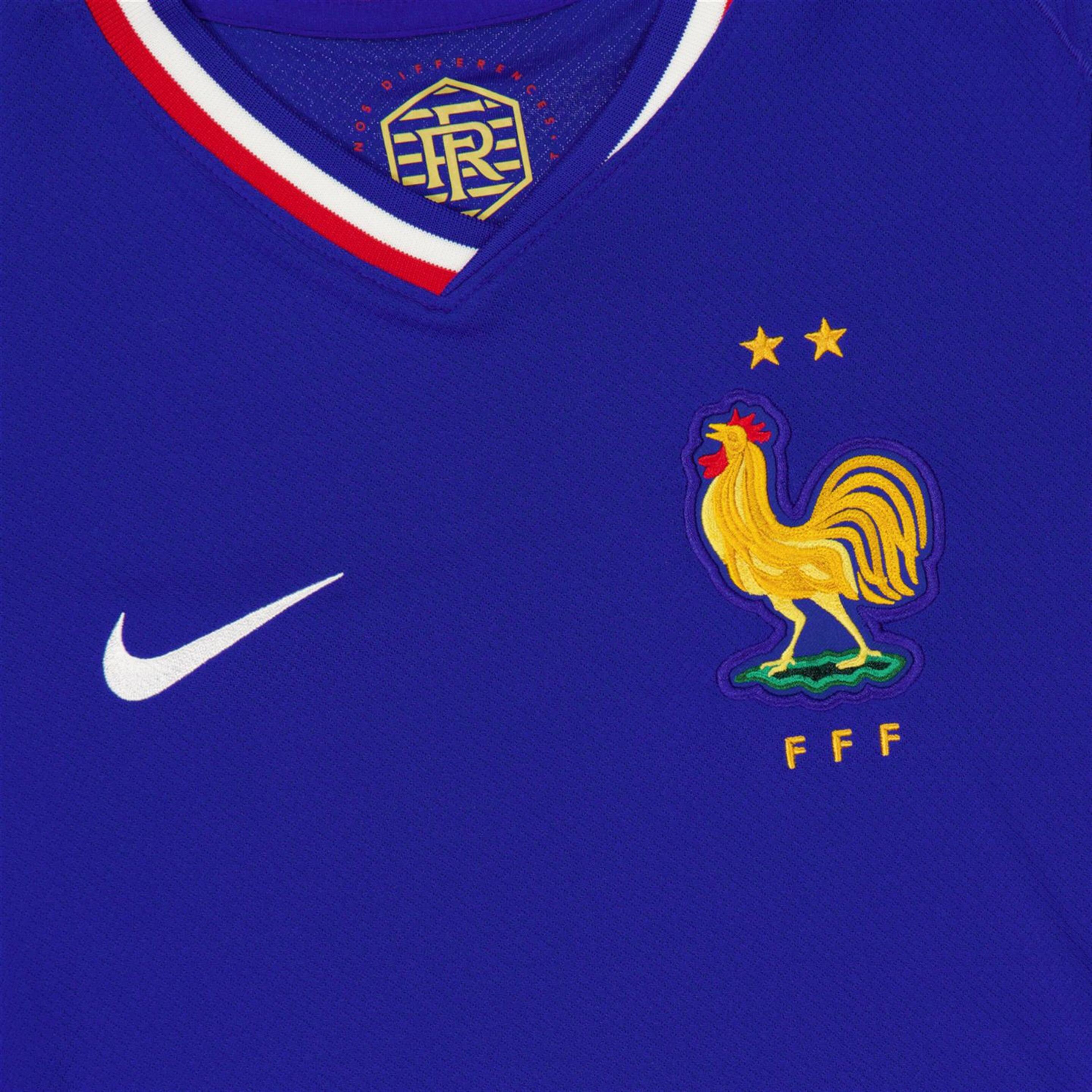 Camiseta Francia 1ª Equip.  - Marino - Fútbol Niños