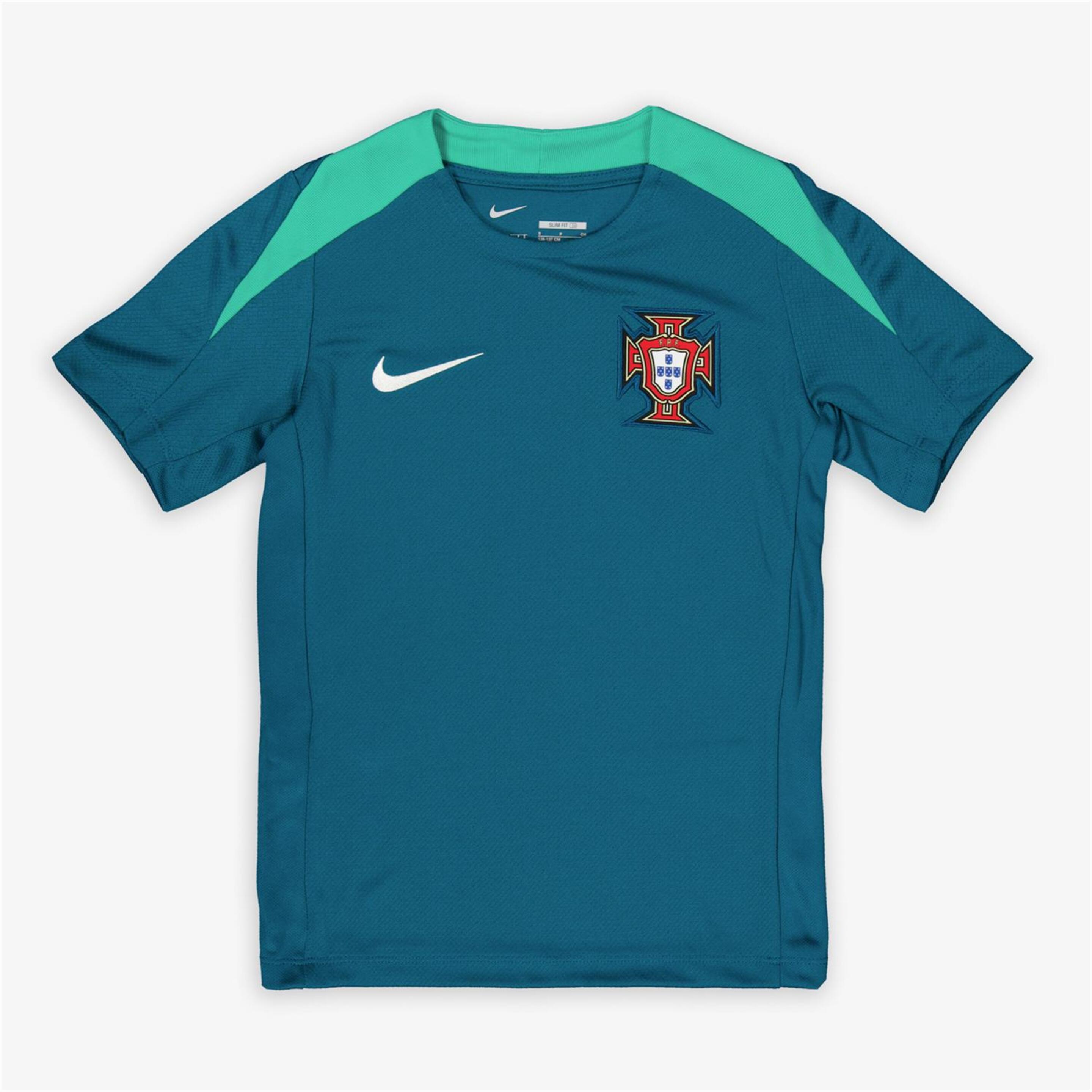 Camiseta Portugal Entreno - verde - Camiseta Fútbol Niños