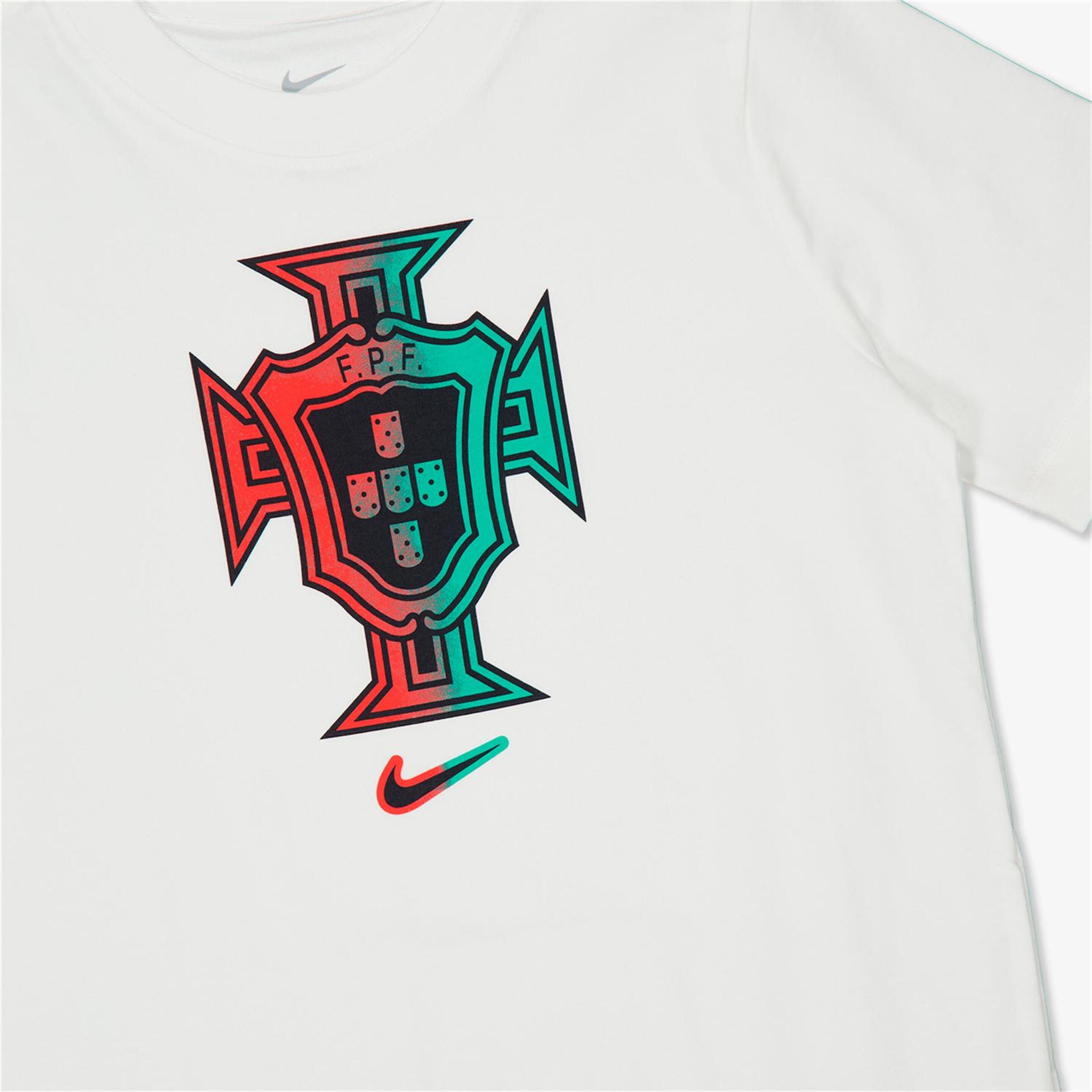 Camiseta Portugal 24/25 - Blanco - Camiseta Fútbol Niños
