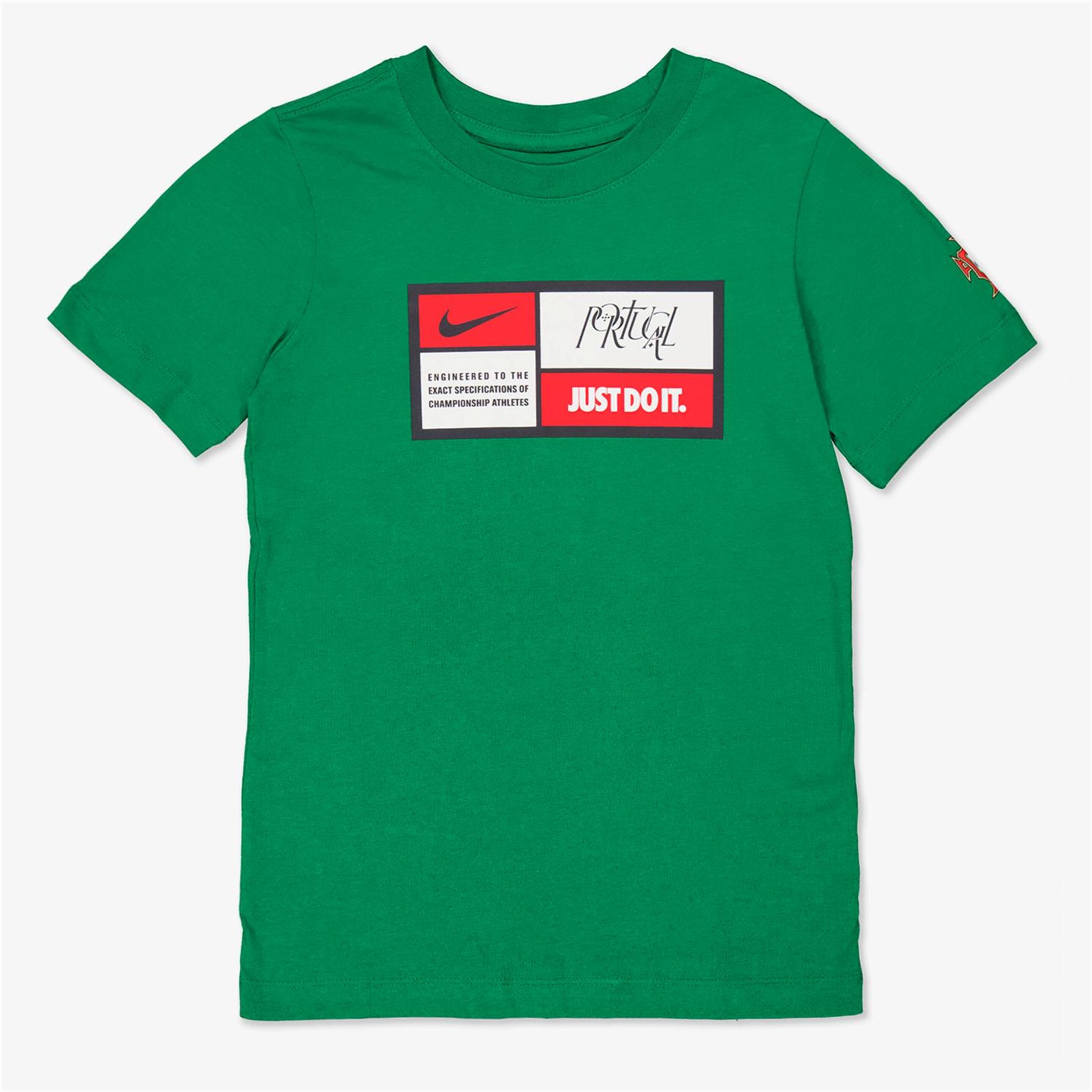 Camiseta Portugal - verde - Camiseta Fútbol Niños