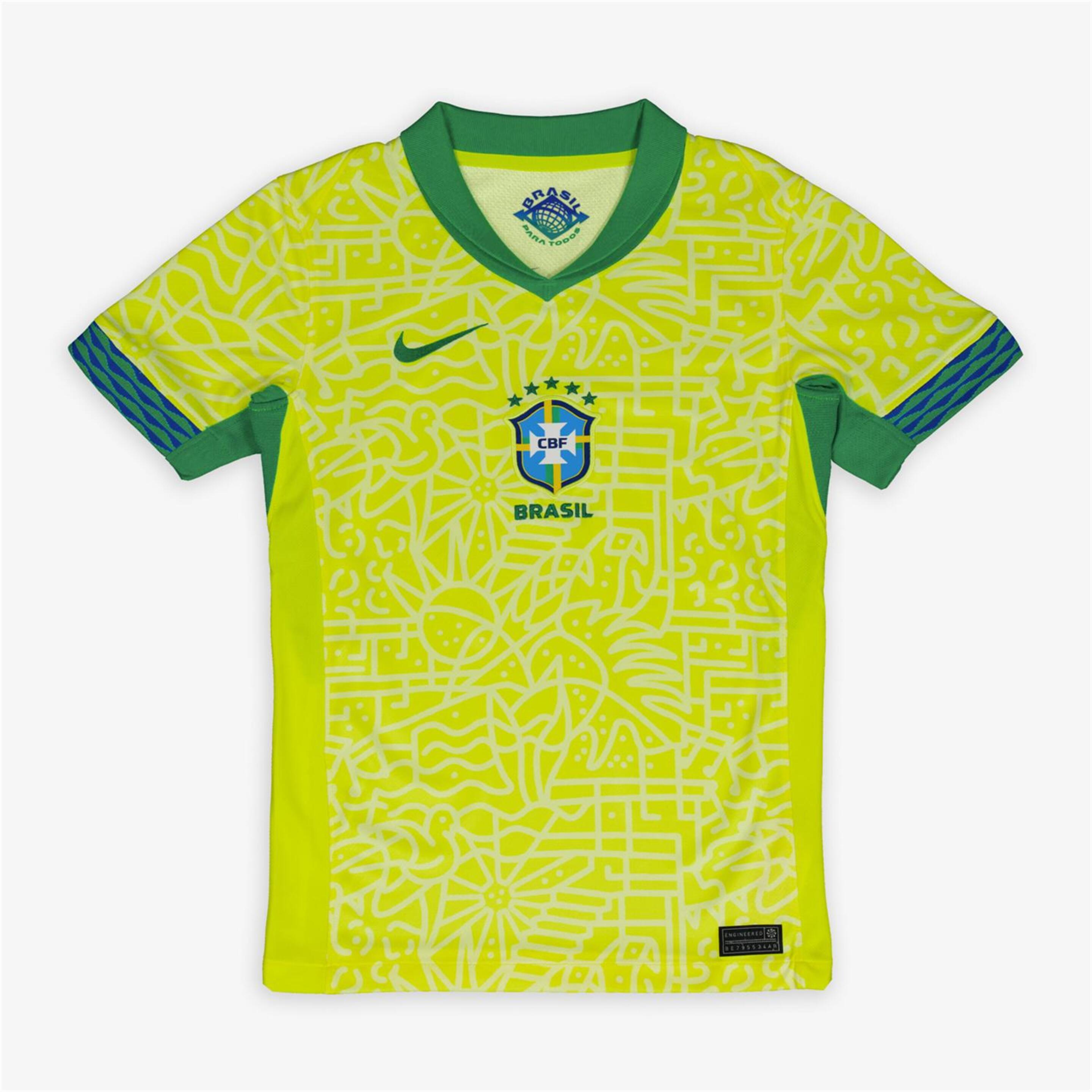 Camisola Brasil 1º Equip.