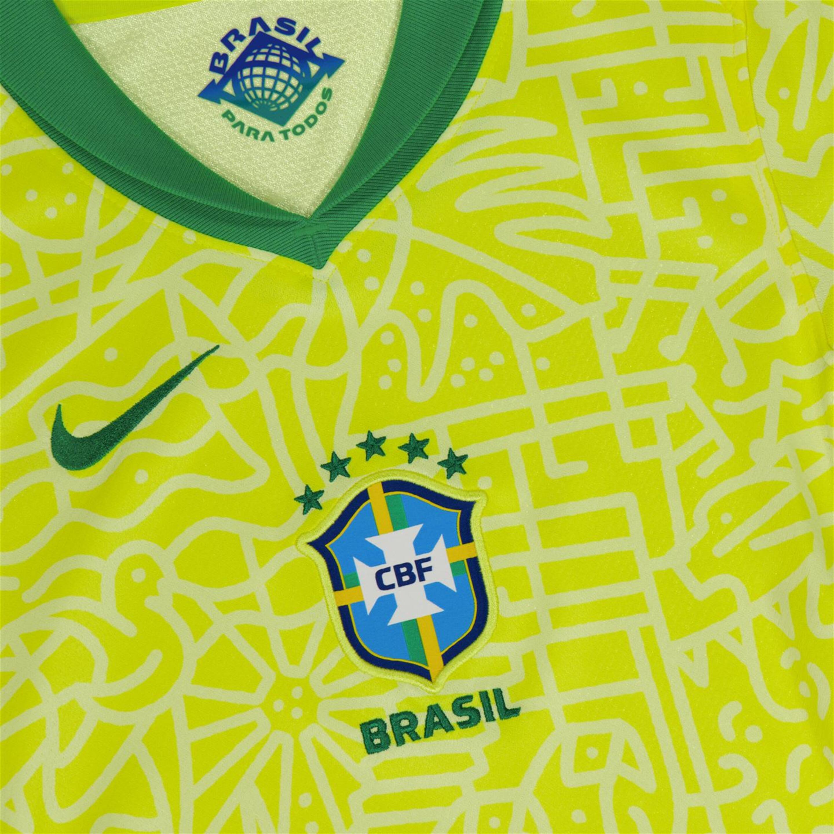 Camisola Brasil 1º Equip.