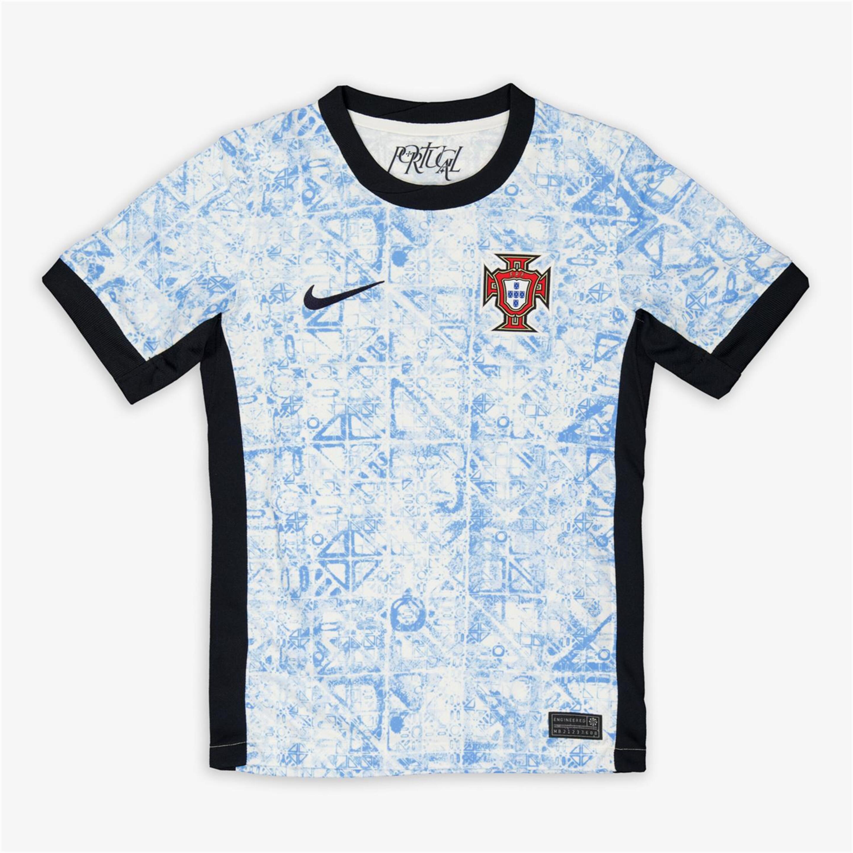 Camiseta Portugal 2ª Equip. - blanco - Camiseta Fútbol Niños