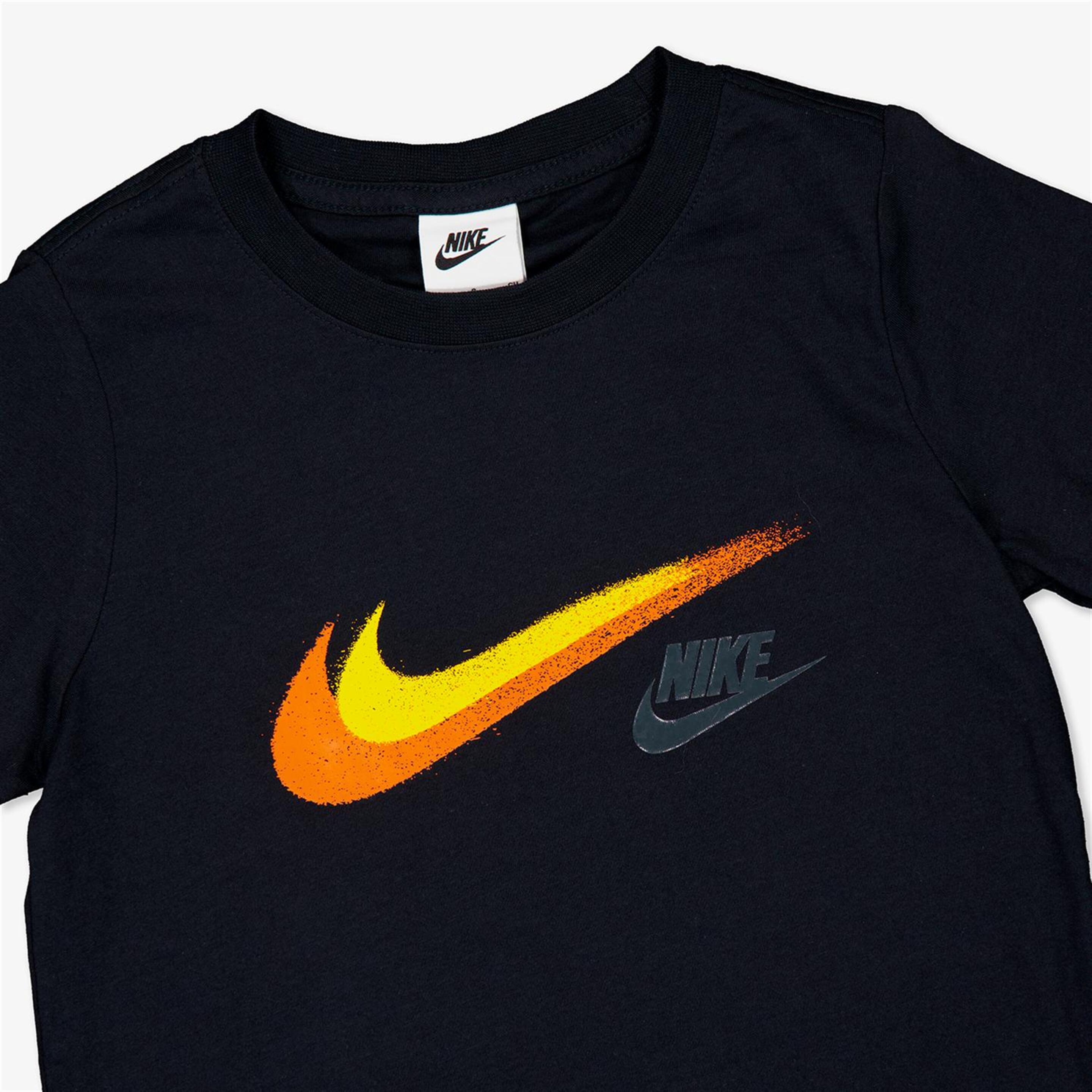 Camiseta Nike - Negro - Camiseta Niño