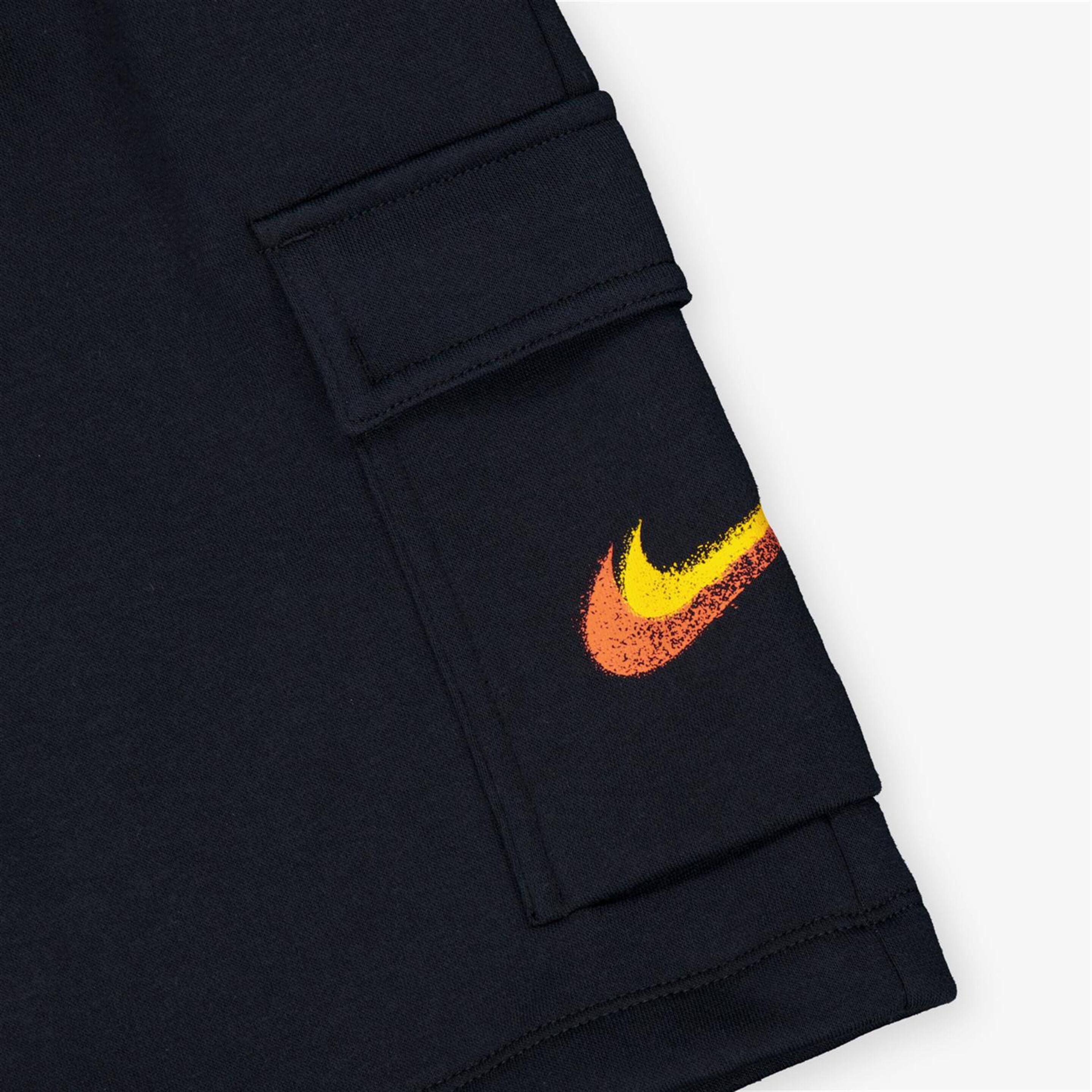 Pantalón Nike - Negro - Bermuda Niño
