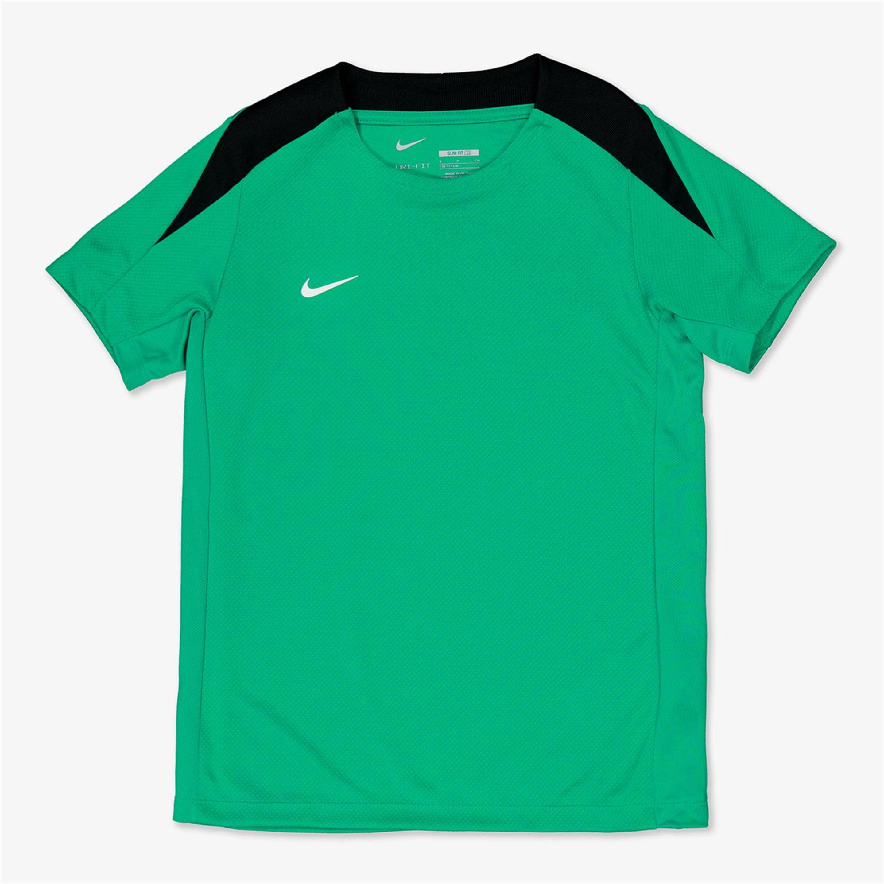 Nike Strike - verde - T-shirt Futebol Rapaz