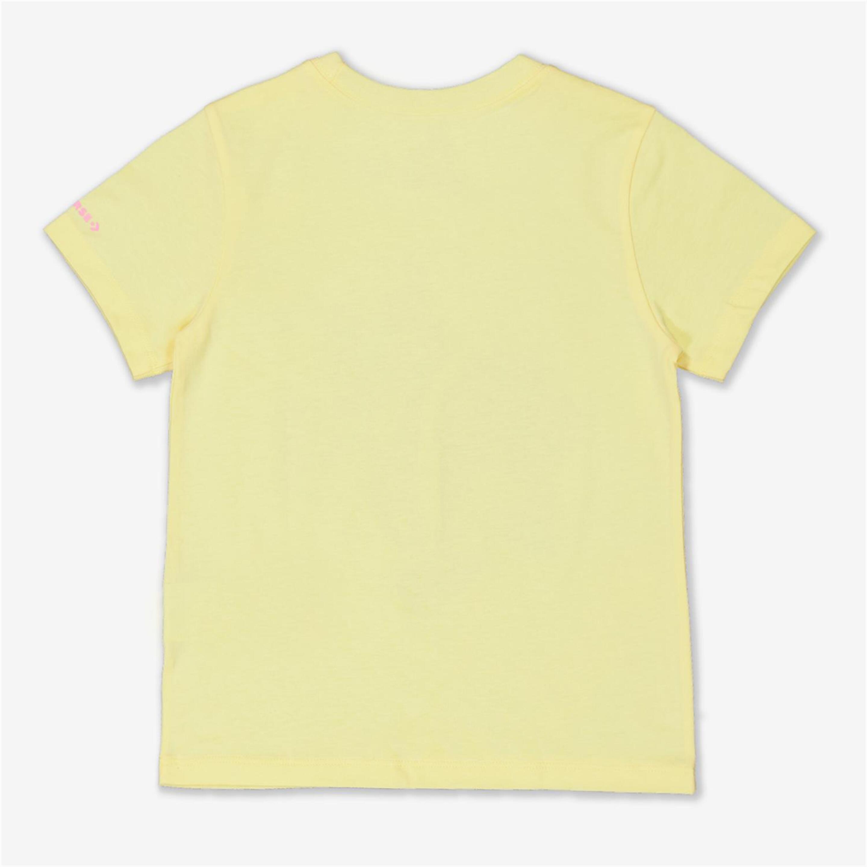 Camiseta Converse - Amarillo - Camiseta Niña