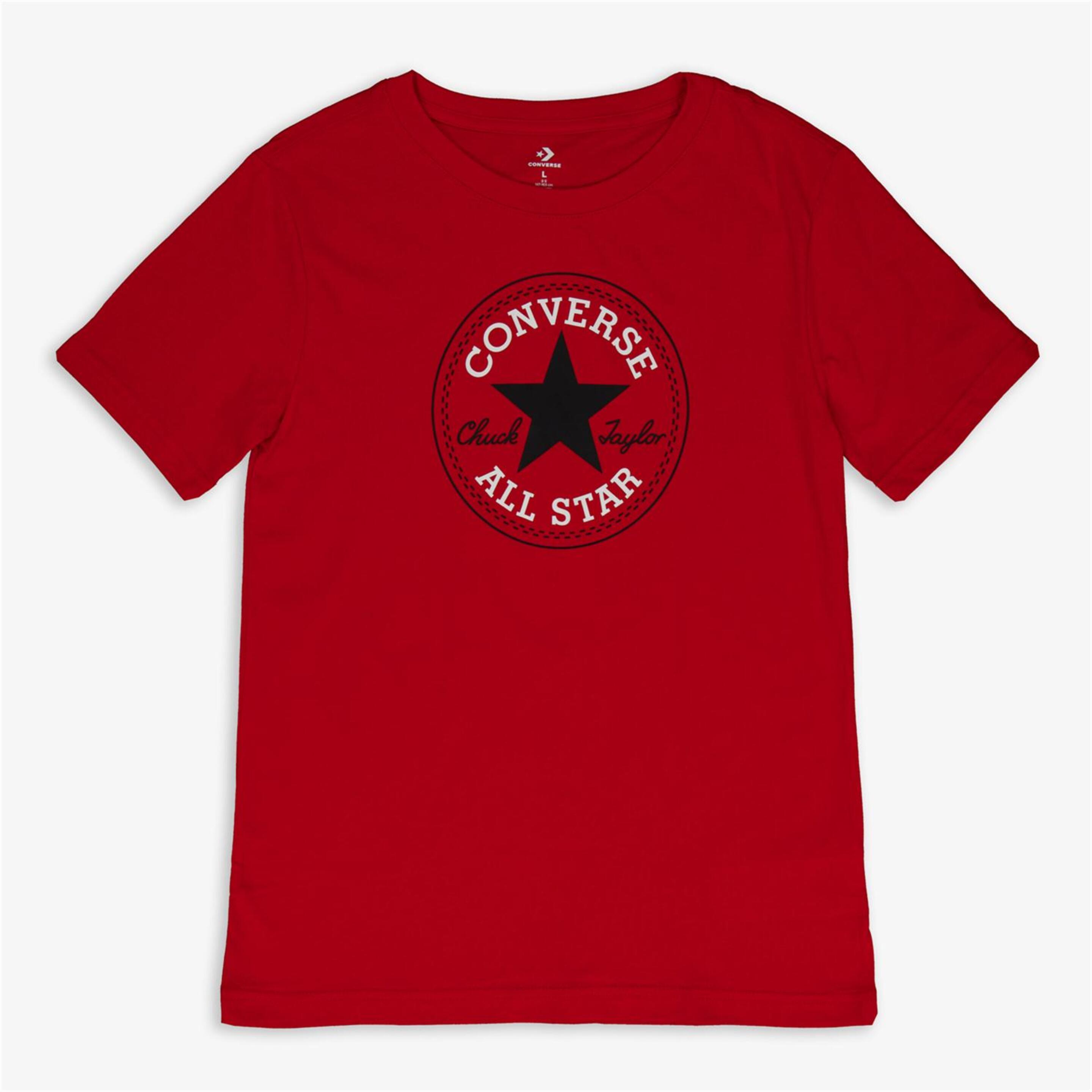 Camiseta Converse - rojo - Camiseta Niño