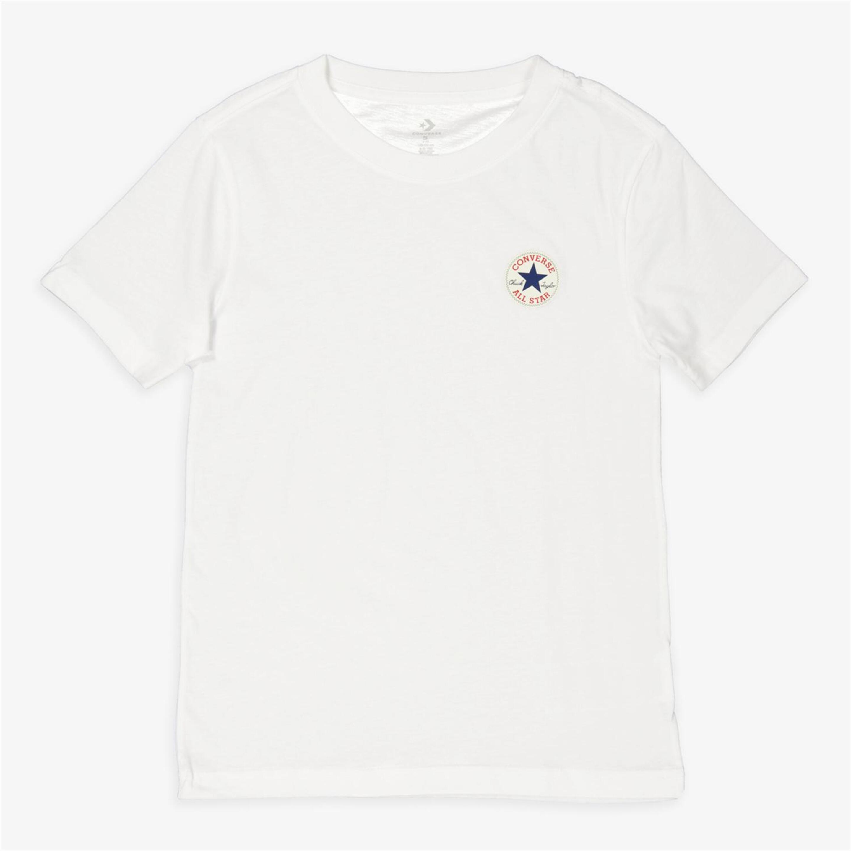 T-shirt Converse - Bege - T-shirt Rapaz | Sport Zone