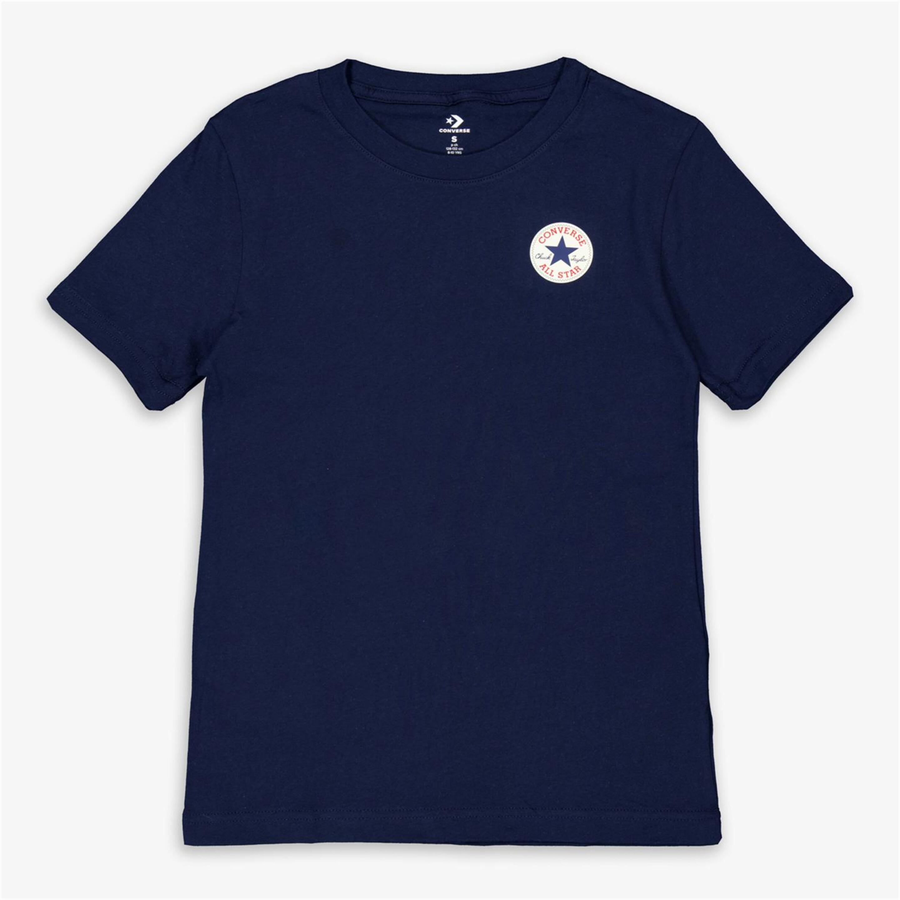 Camiseta Converse - azul - Camiseta Niño