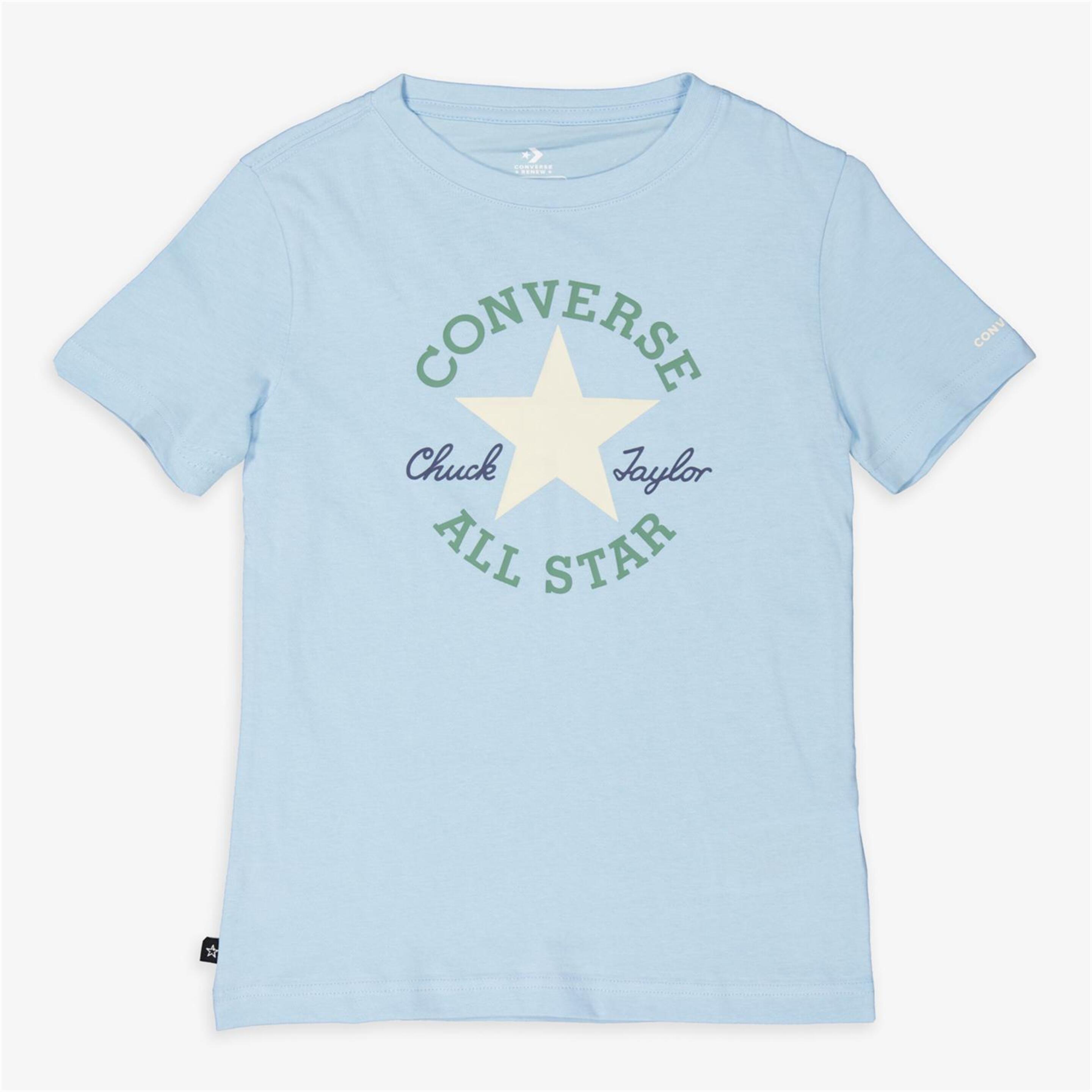 Camiseta Converse - azul - Camiseta Niño