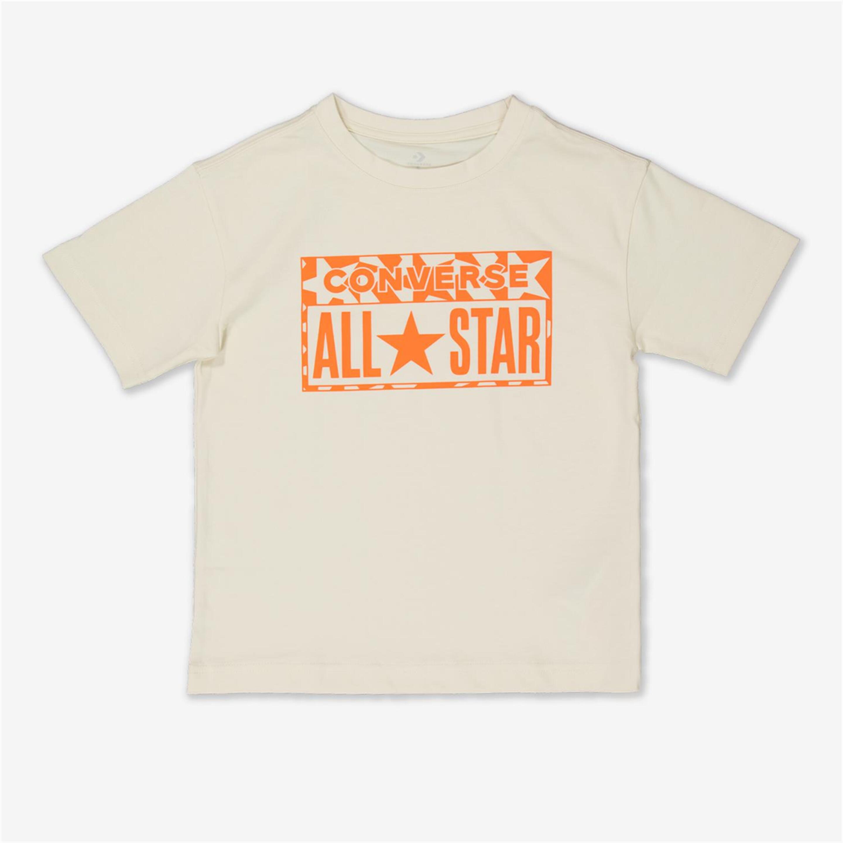 Camiseta Converse - marron - Camiseta Niño