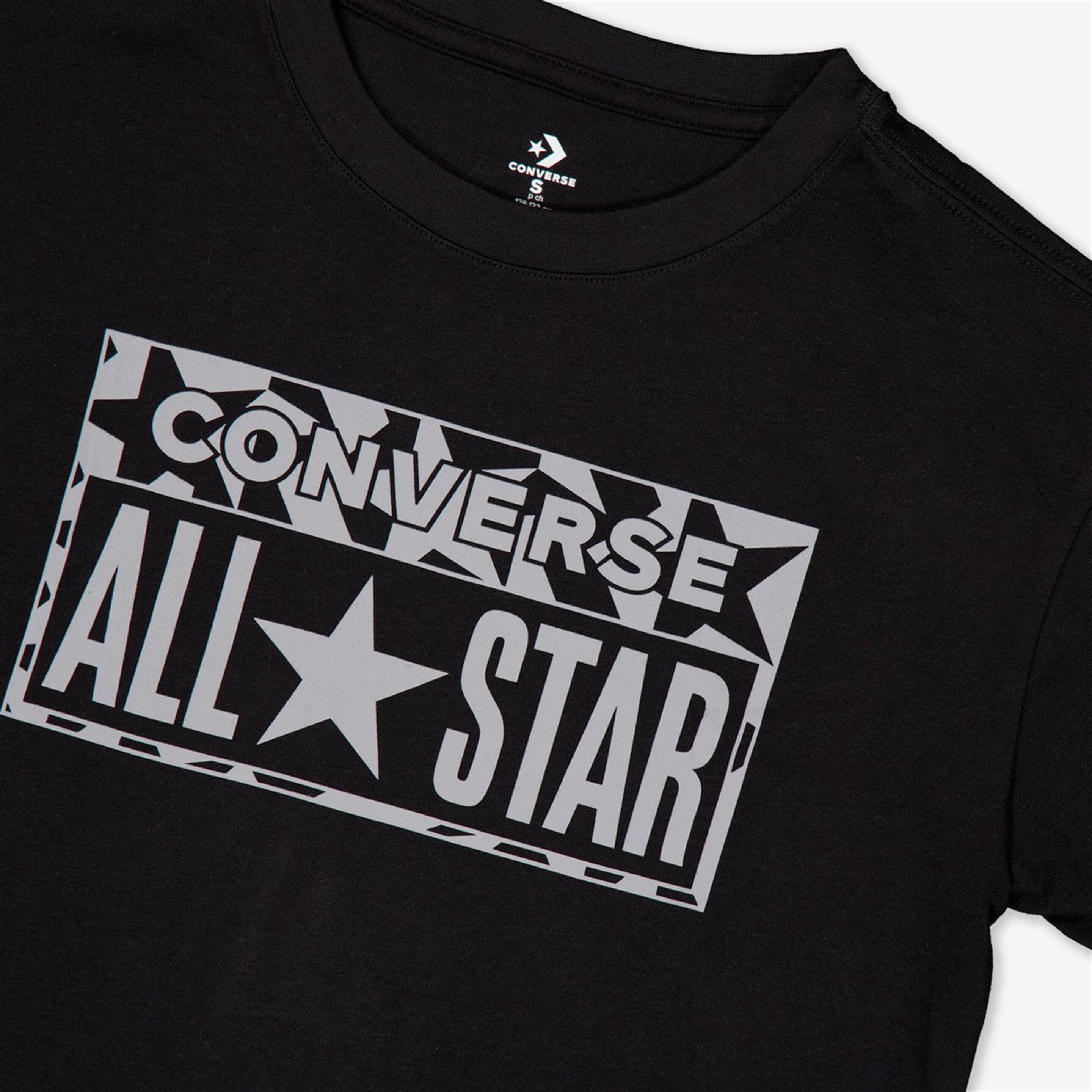 Camiseta Converse - Negro - Camiseta Niño