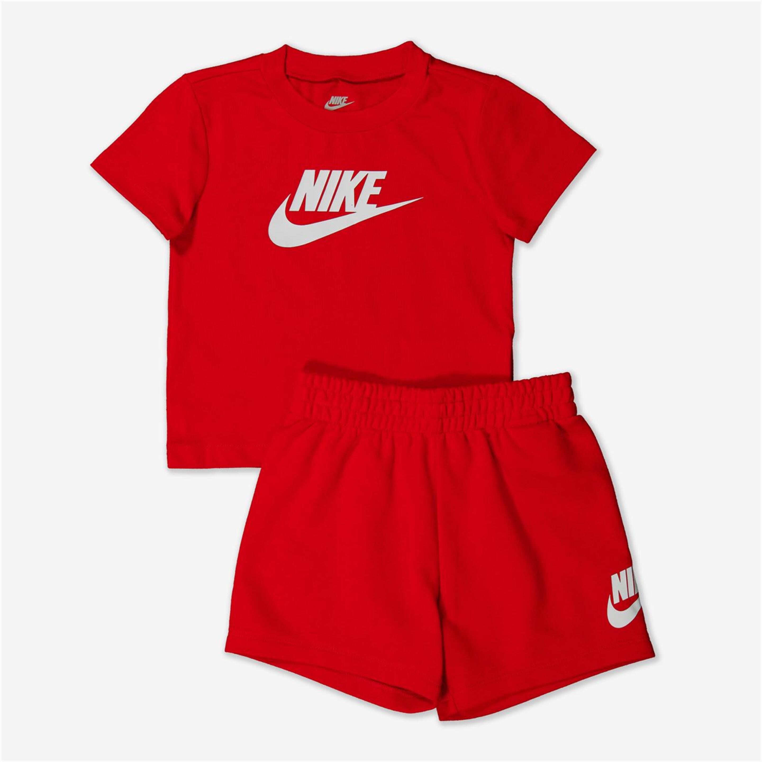 Nike By - rojo - Conjunto Bebé
