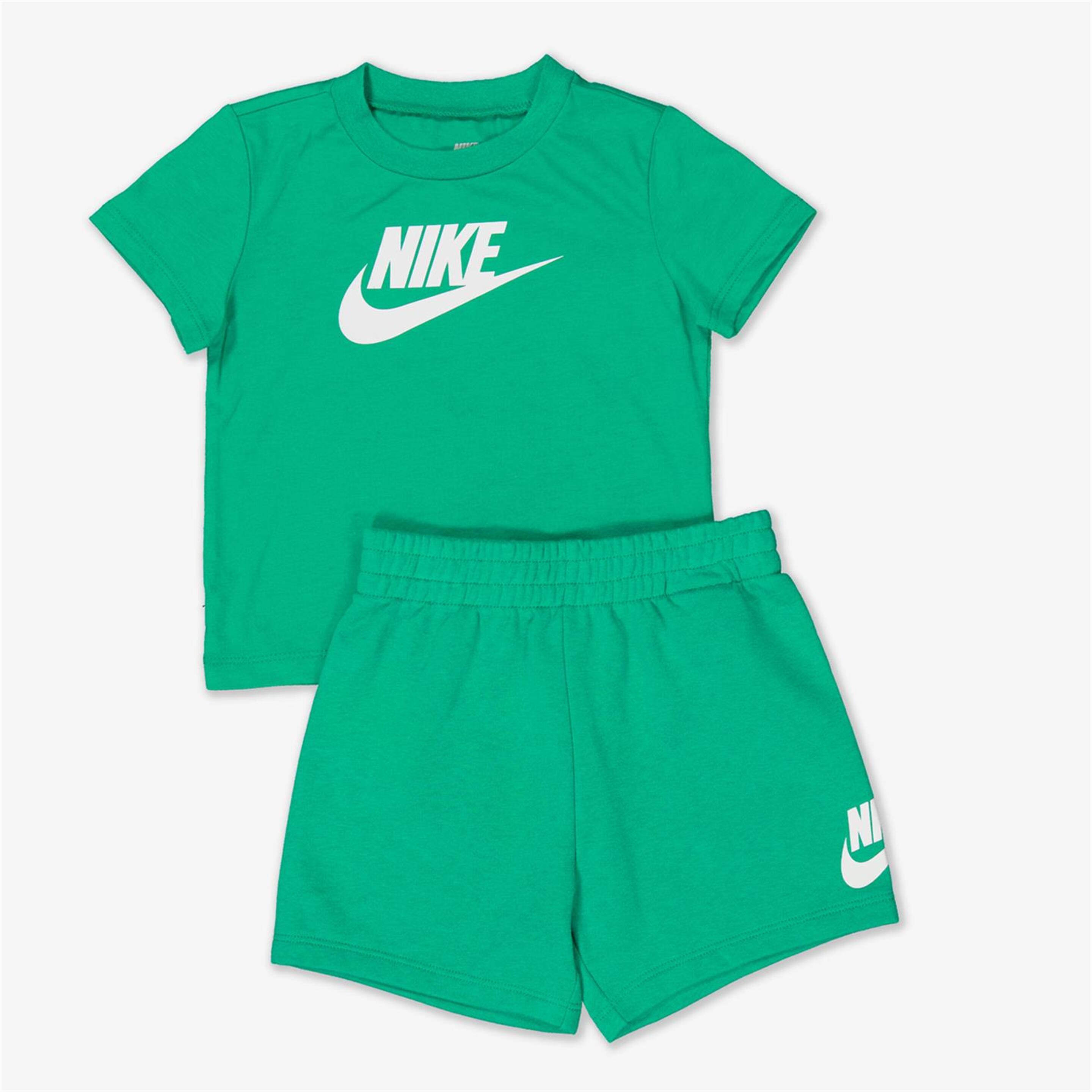 Nike By - verde - Conjunto Deportivo Bebé