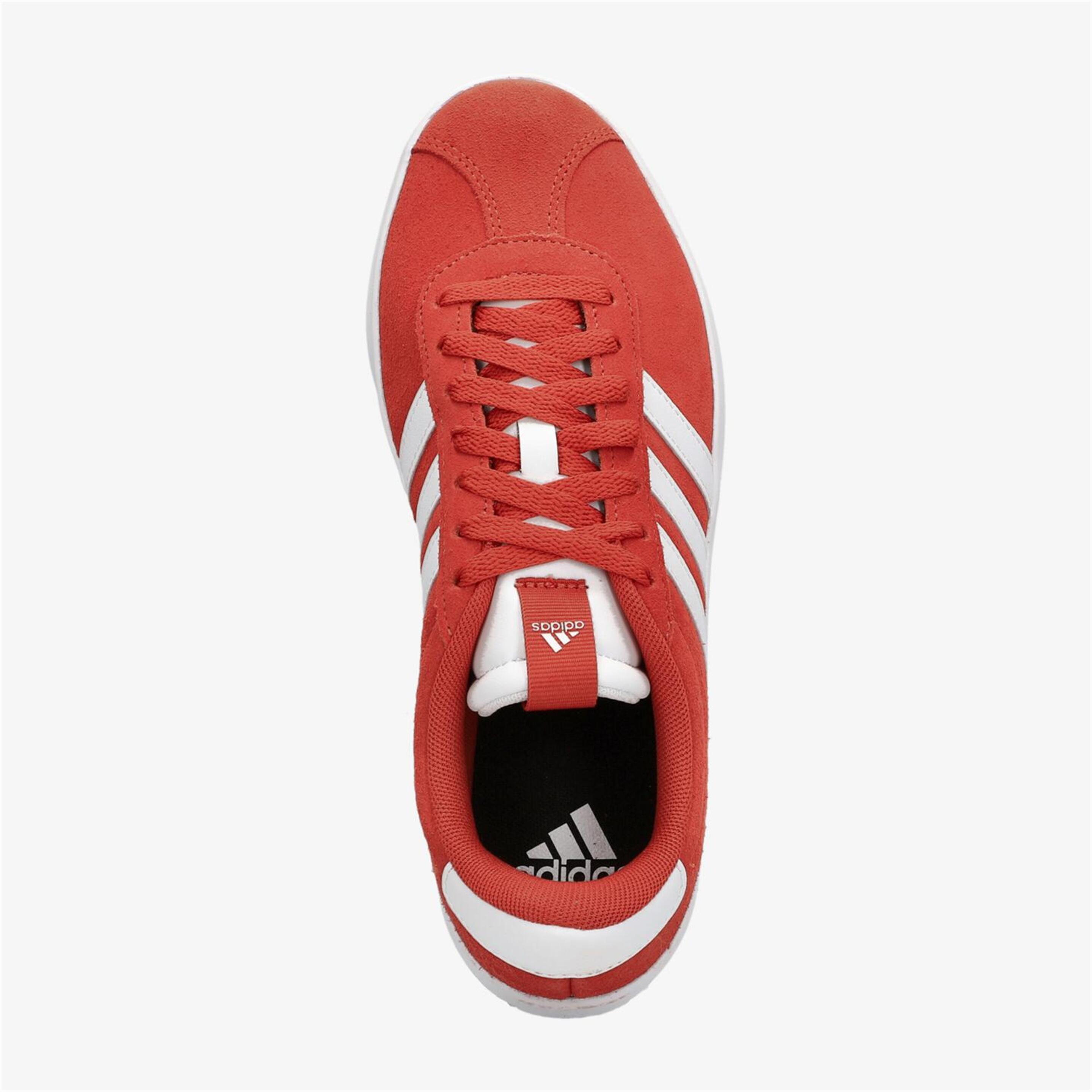 adidas Vl Court 3.0 - Rojo - Zapatillas Mujer