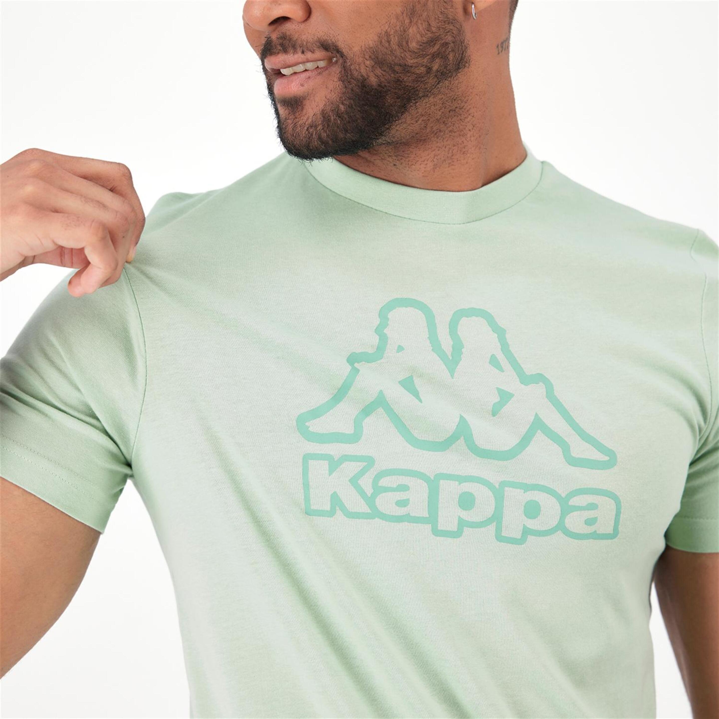 Kappa Cremy - Verde - Camiseta Hombre