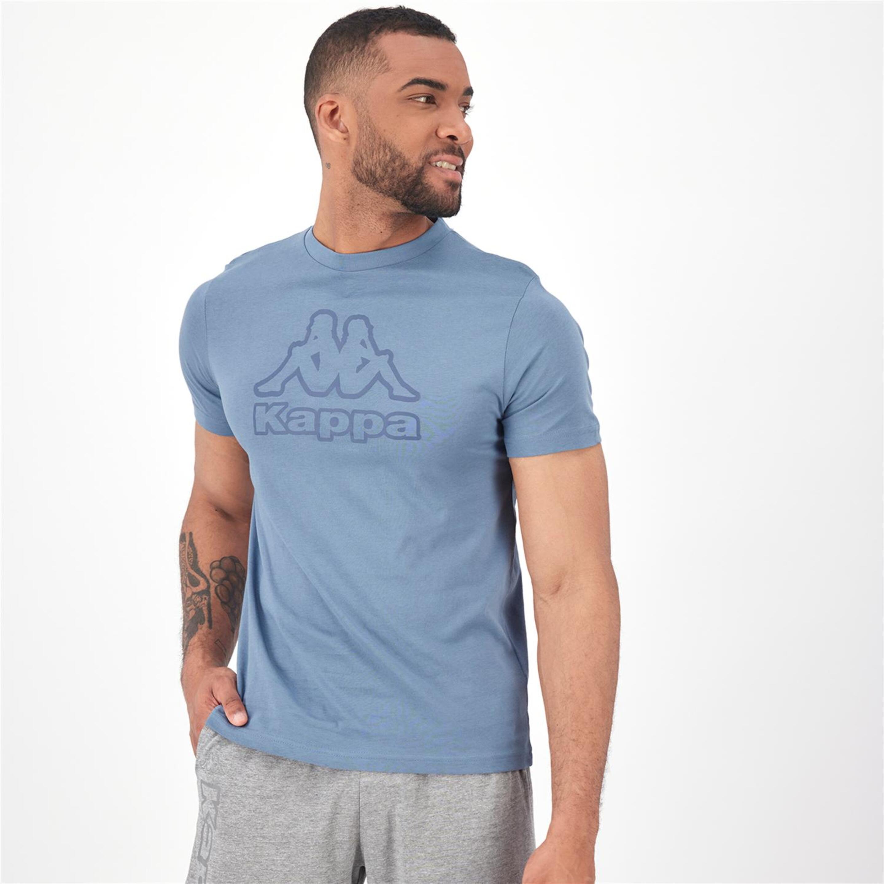 Kappa Cremy - azul - T-shirt Homem
