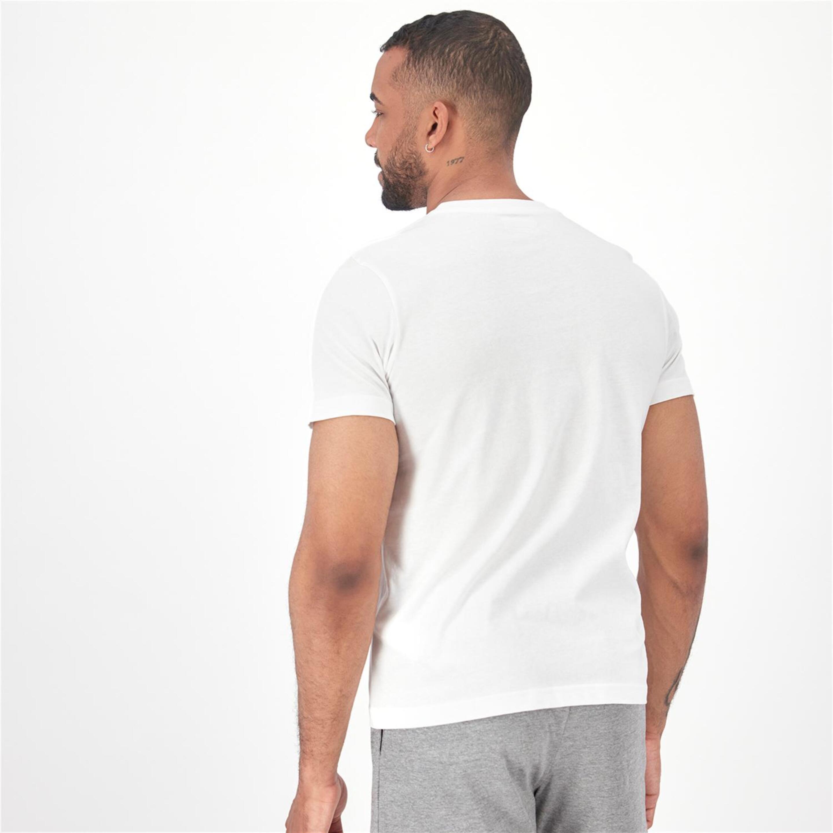 Kappa Fario - Blanco - Camiseta Hombre