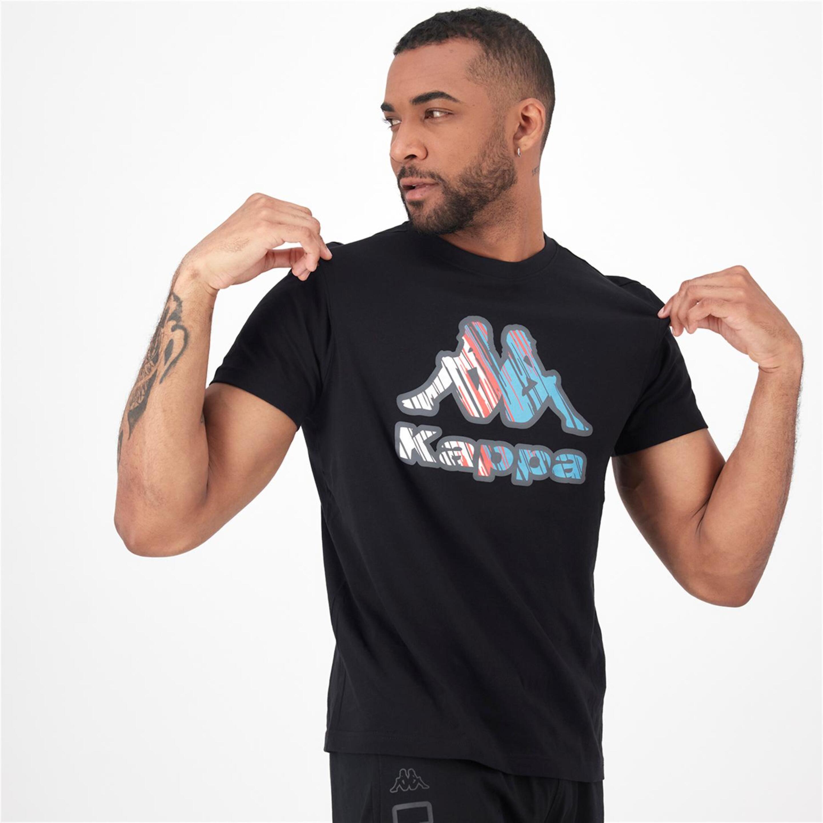 Kappa Frillo - negro - T-shirt Homem