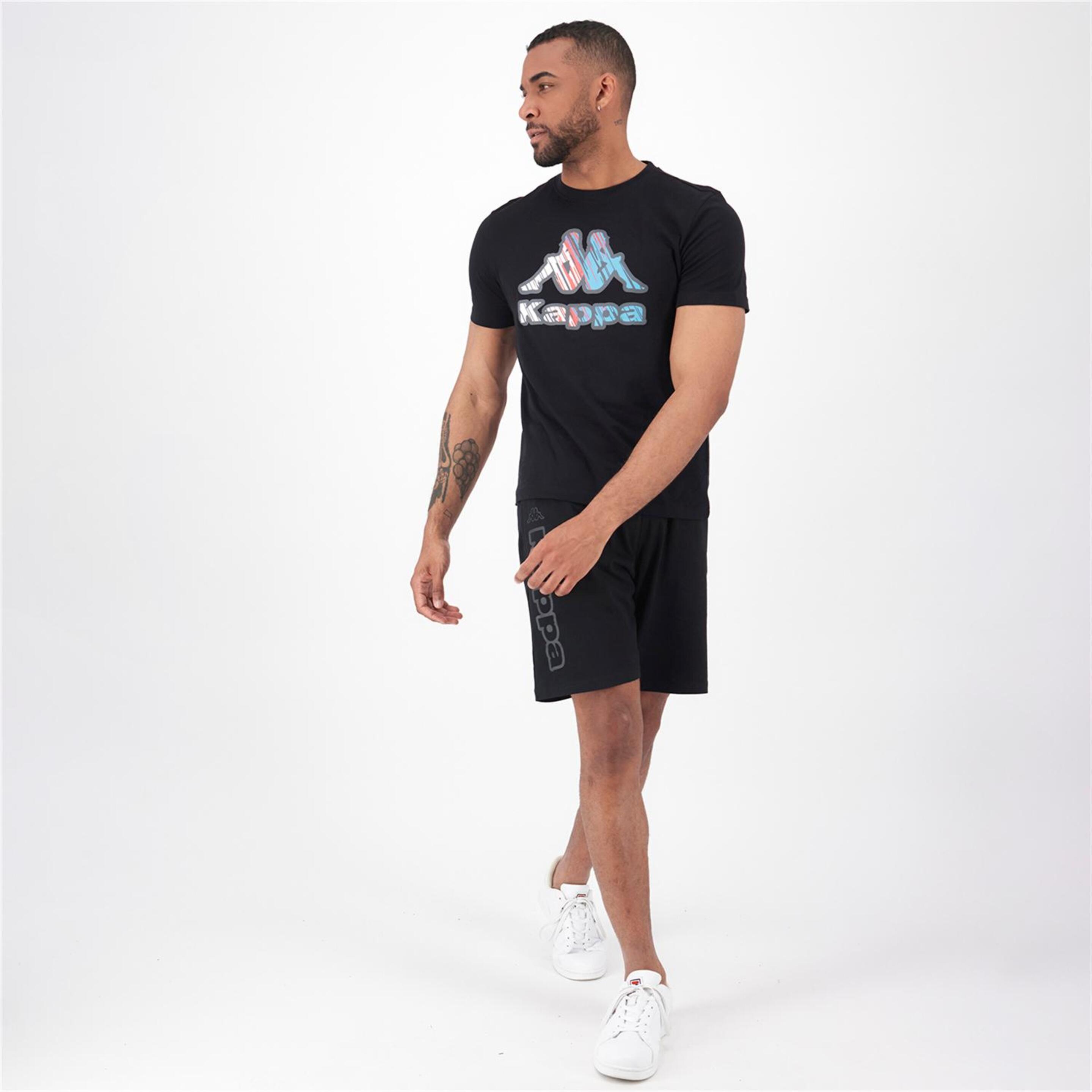 Kappa Frillo - Preto - T-shirt Homem | Sport Zone