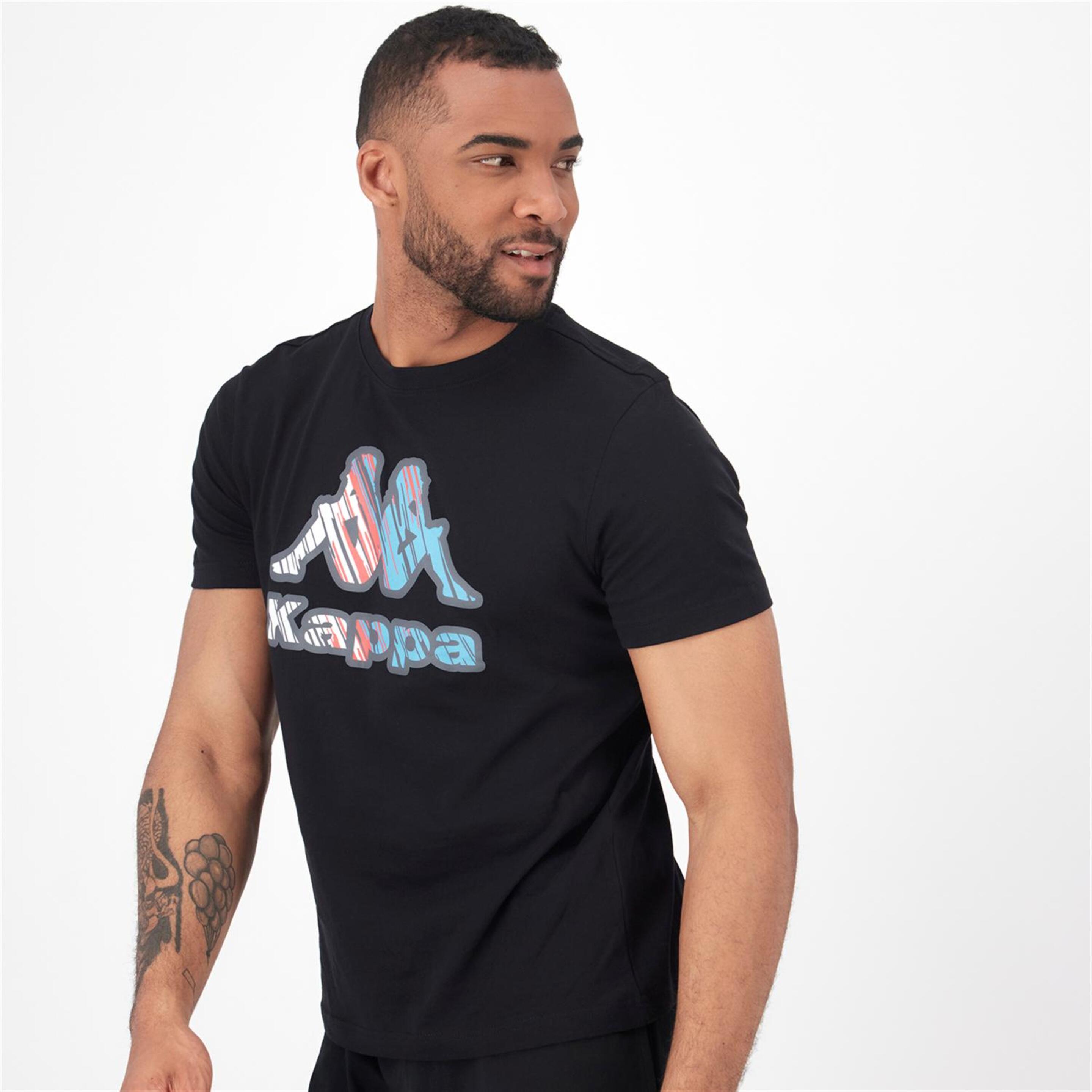 Kappa Frillo - Preto - T-shirt Homem | Sport Zone