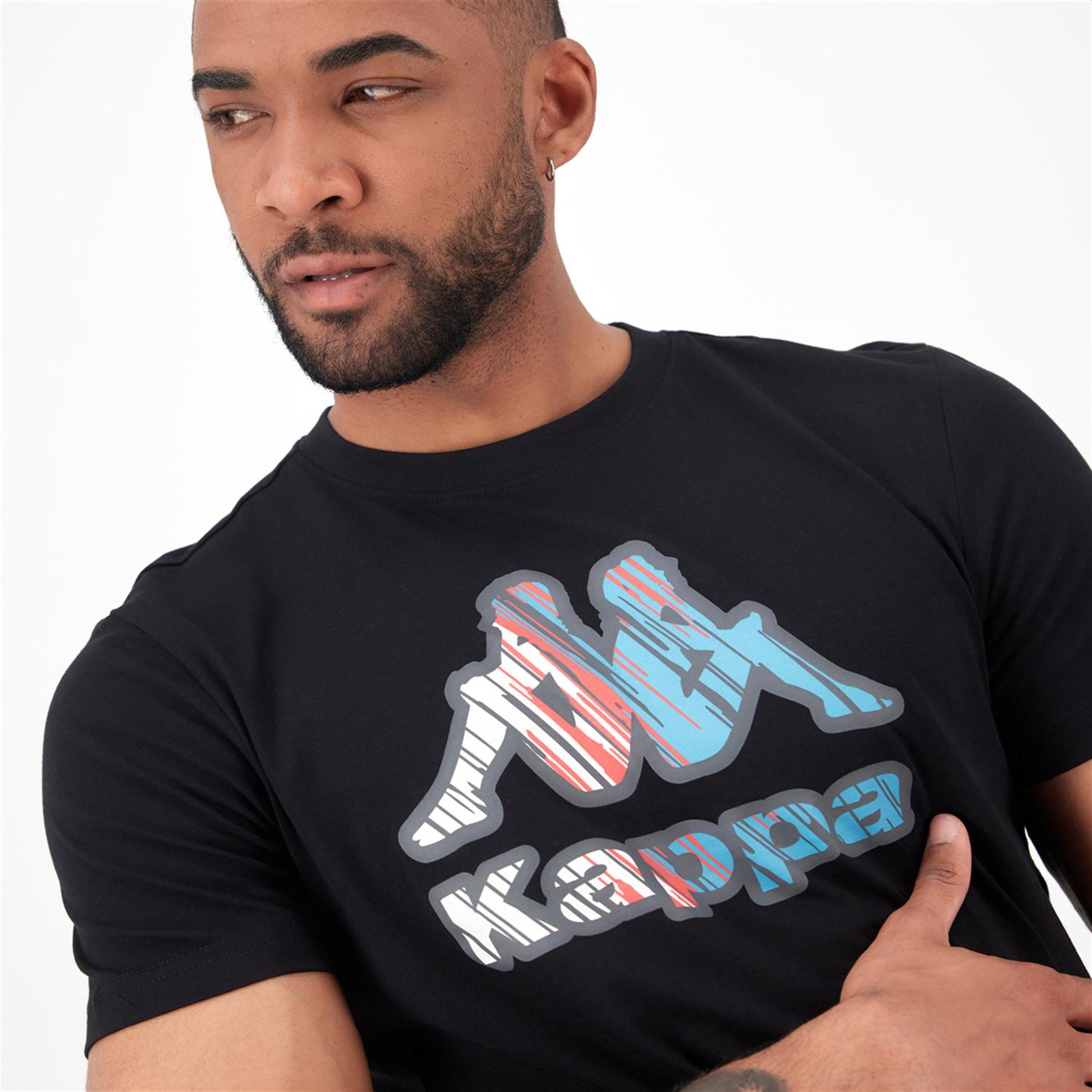Kappa Frillo - Negro - Camiseta Hombre