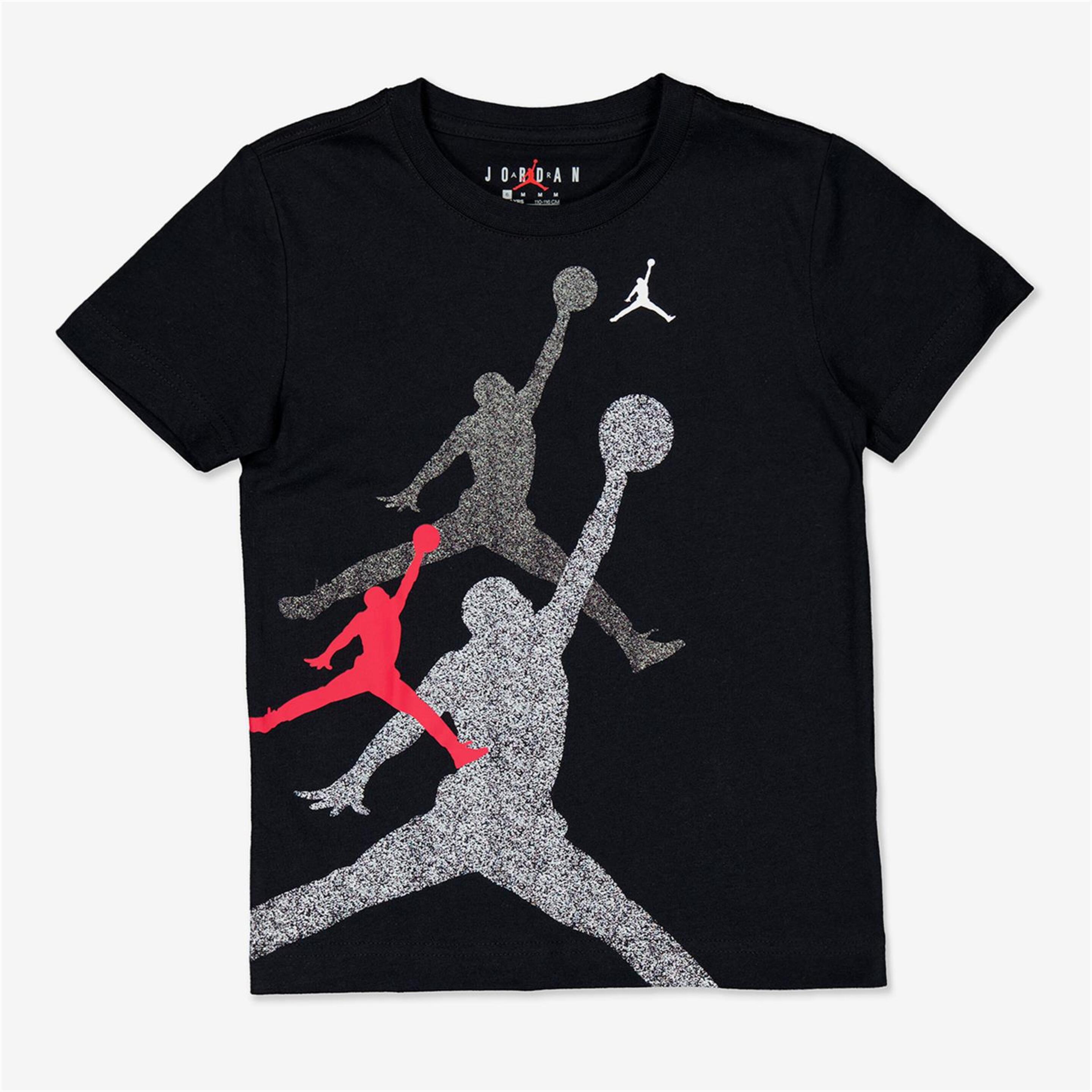 T-shirt Jordan - negro - T-shirt Menino