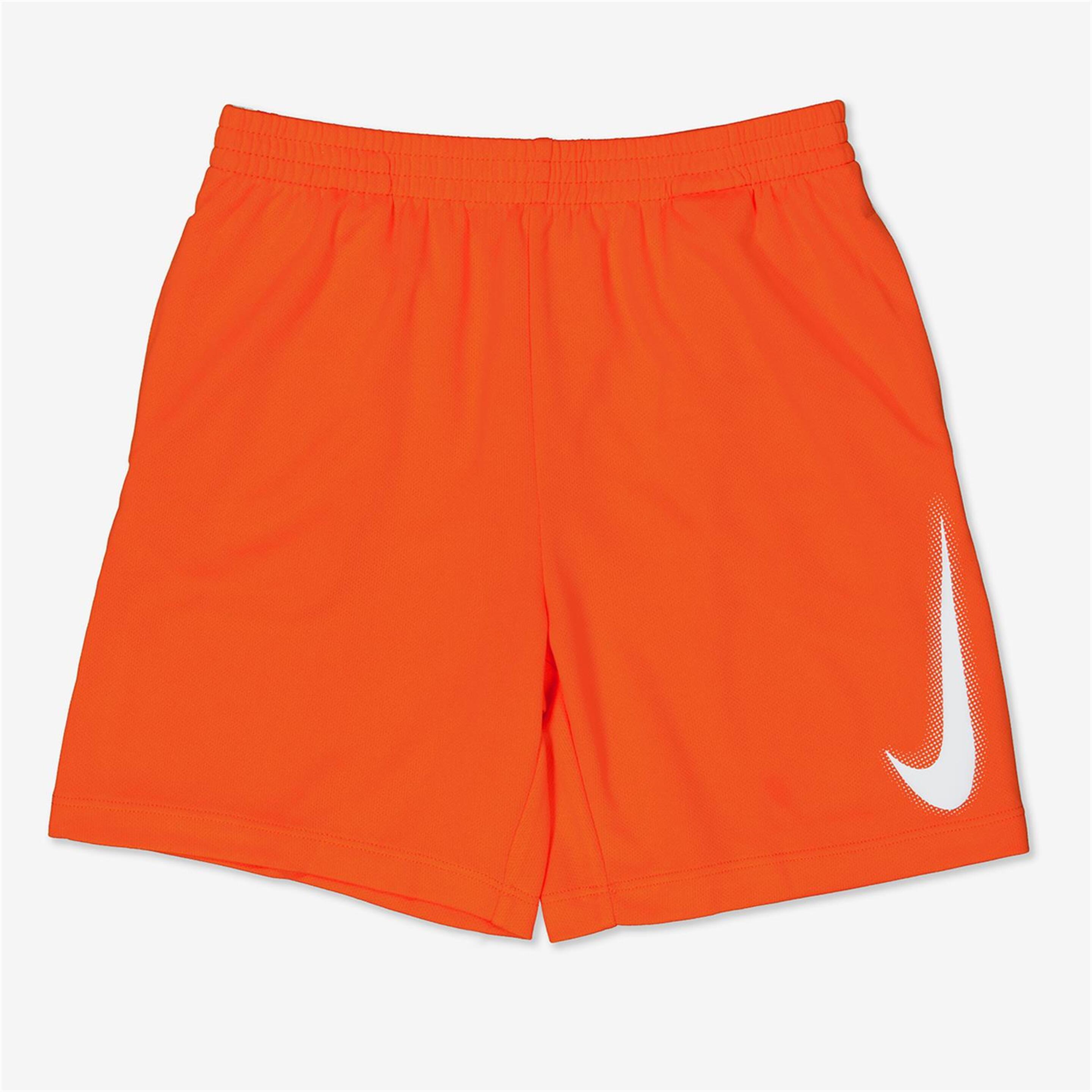 Pantalón Nike - naranja - Pantalón Corto Niño