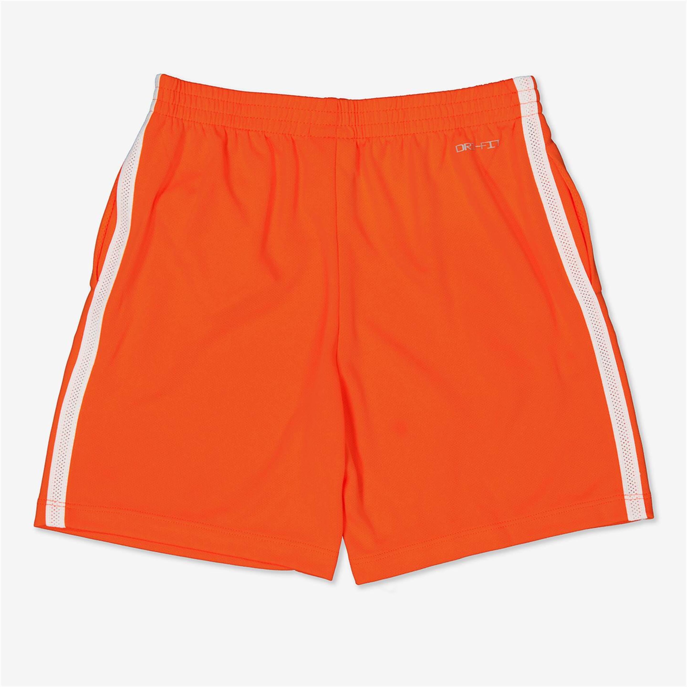 Pantalón Nike - Naranja - Pantalón Corto Niño