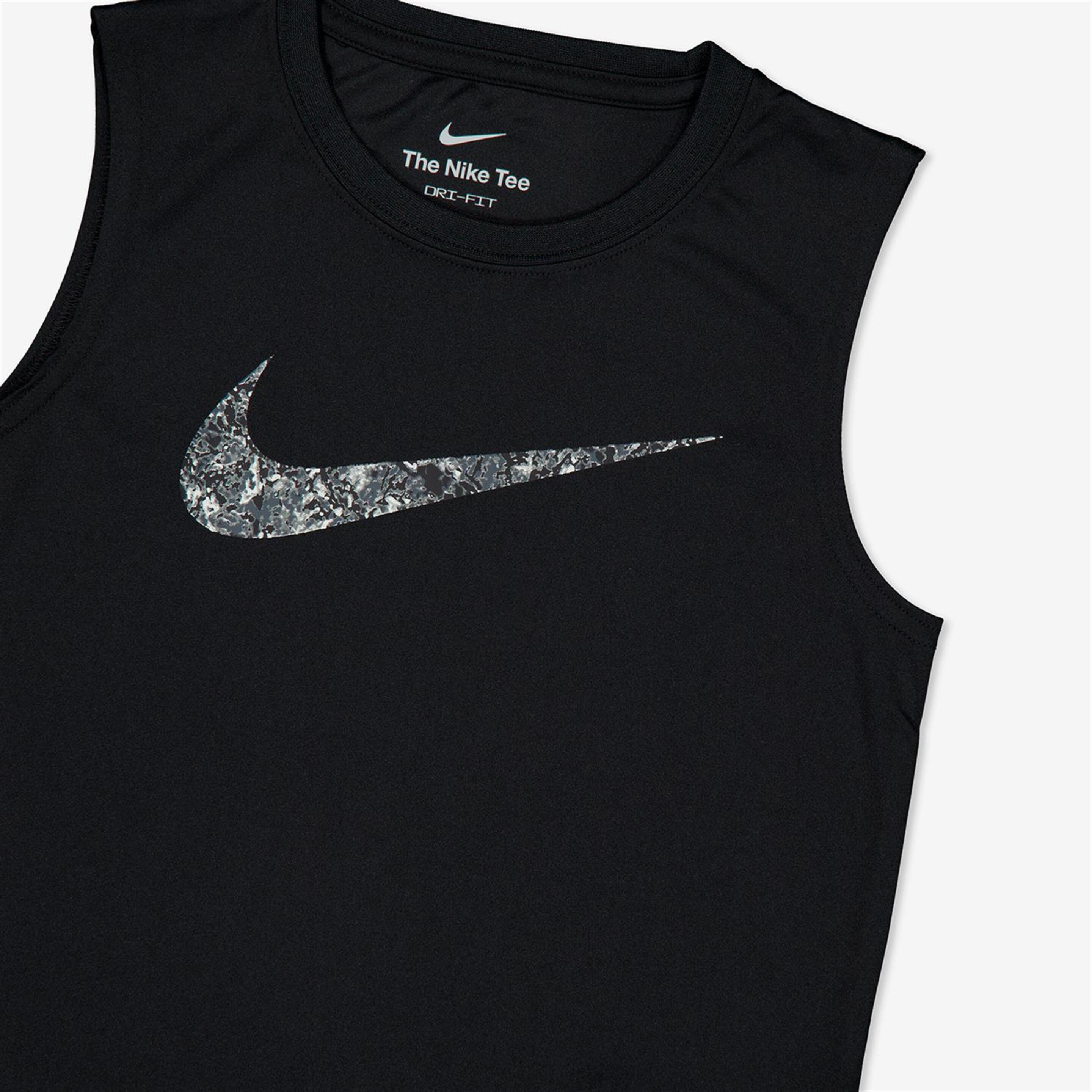 Camiseta Nike - Negro - Camiseta Tirantes Niño