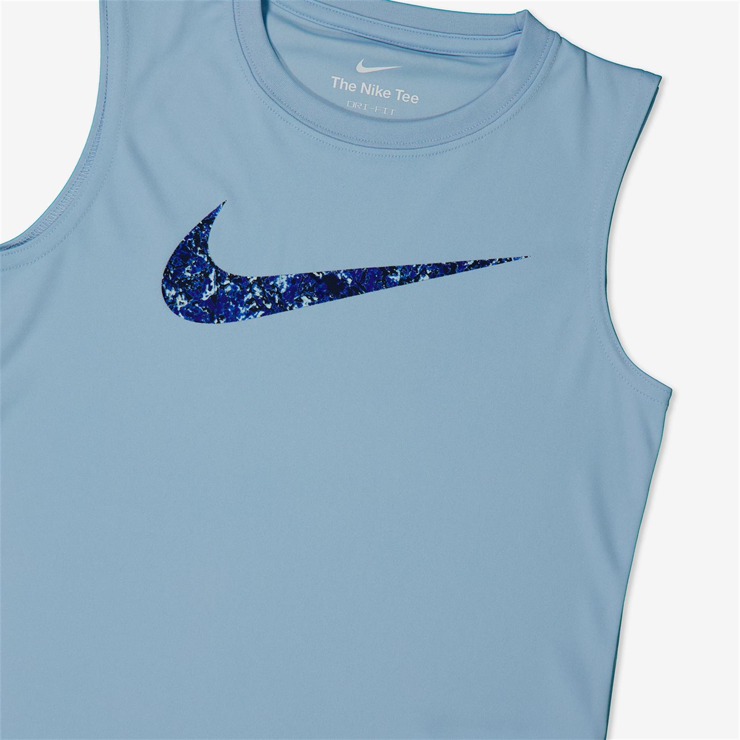 Camiseta Nike - Azul - Camiseta Tirantes Niño
