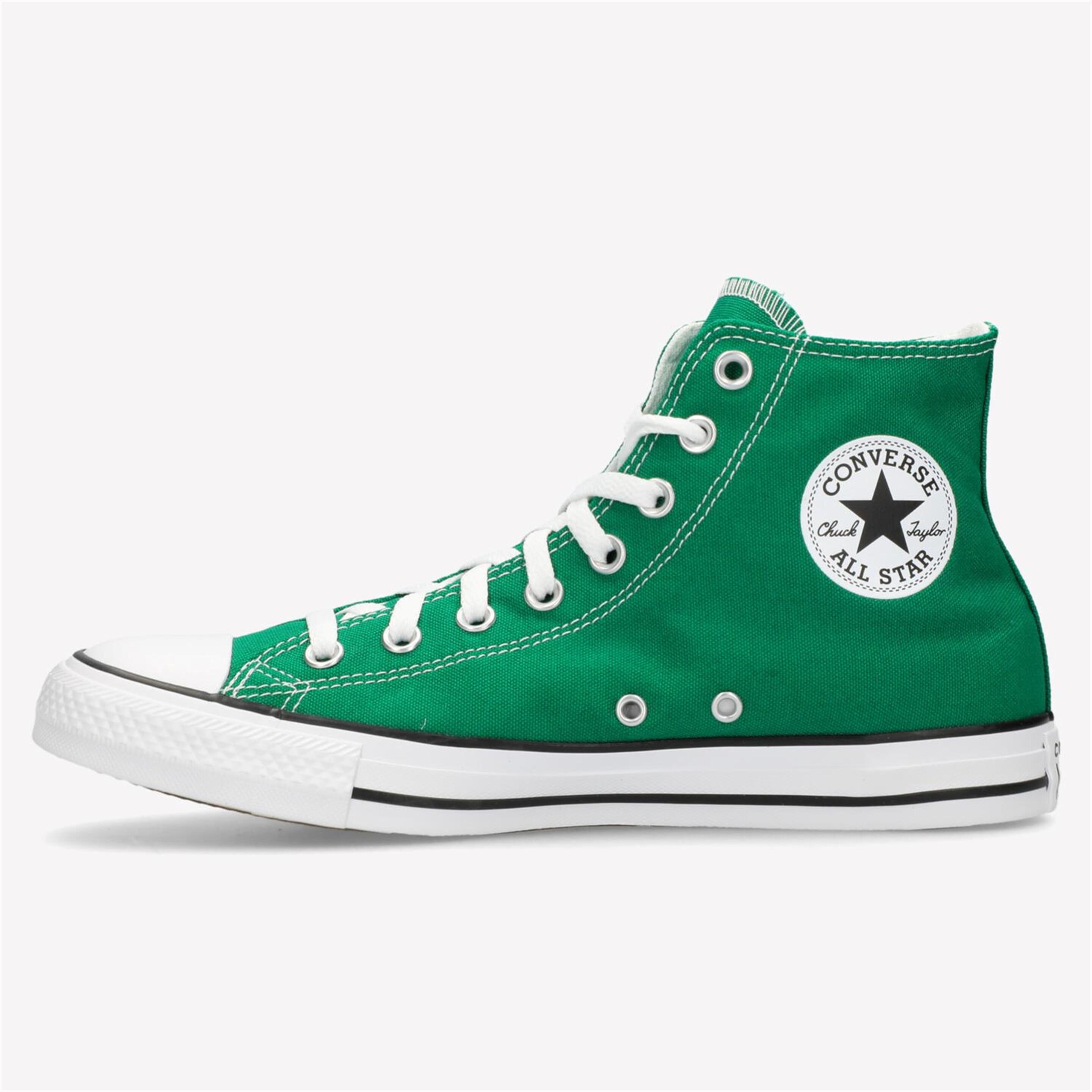 Converse Chuck T All Star - Verde - Zapatillas Altas Hombre