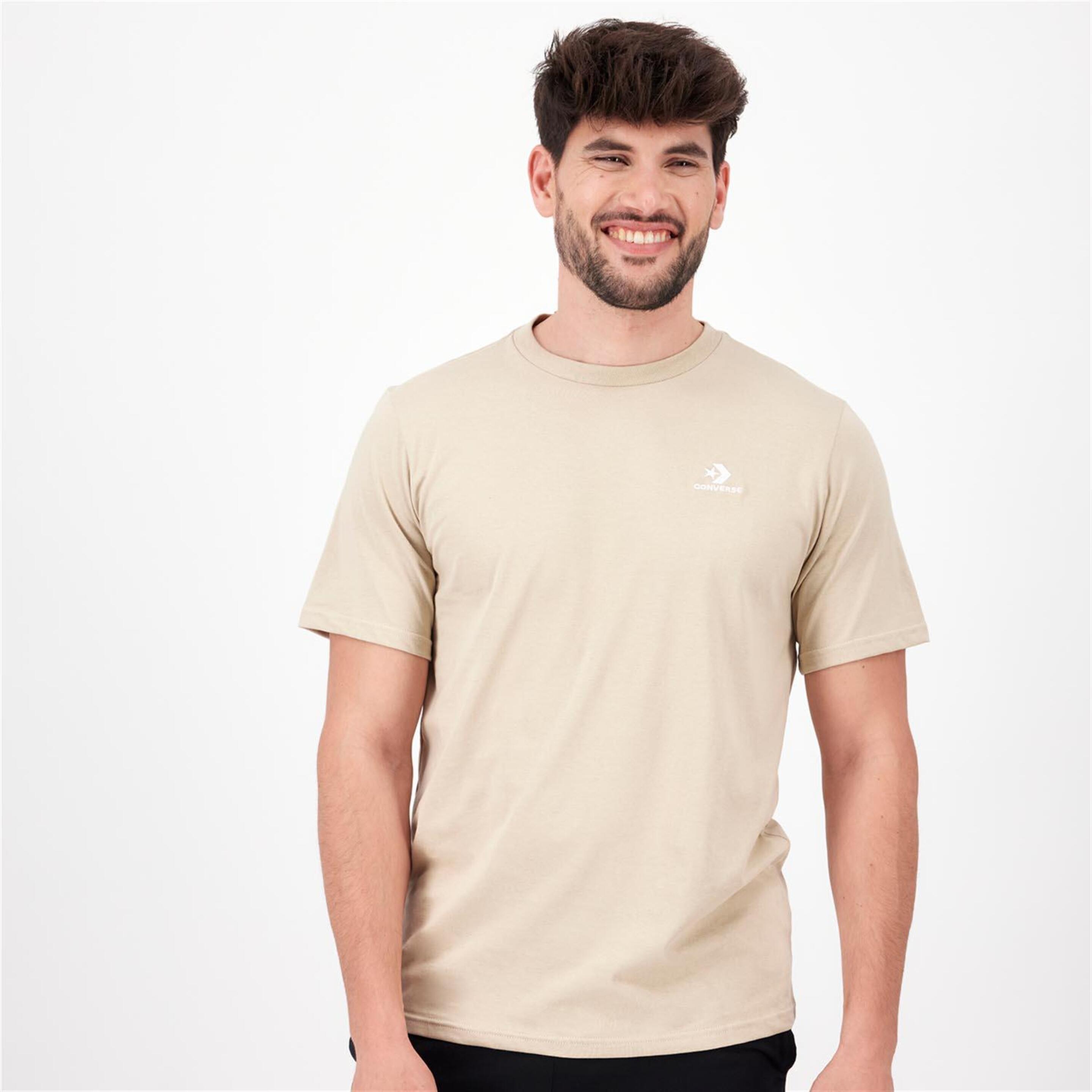Converse Chevron Small - marron - T-shirt Homem
