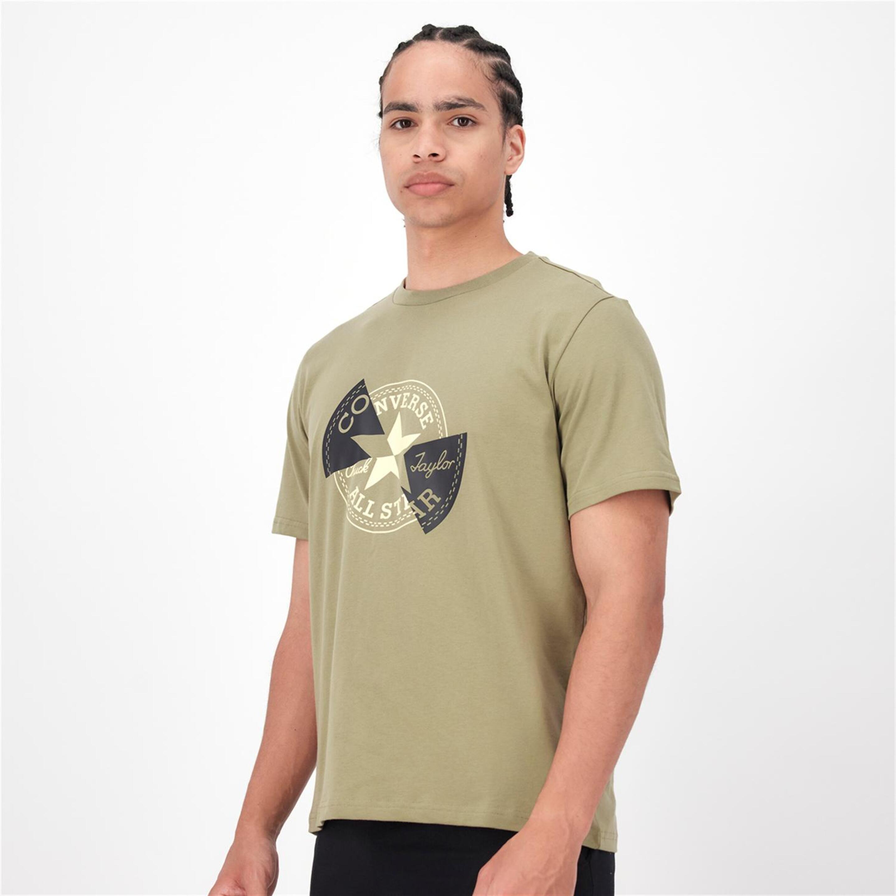 Converse Distorted - Kaki - Camiseta Hombre