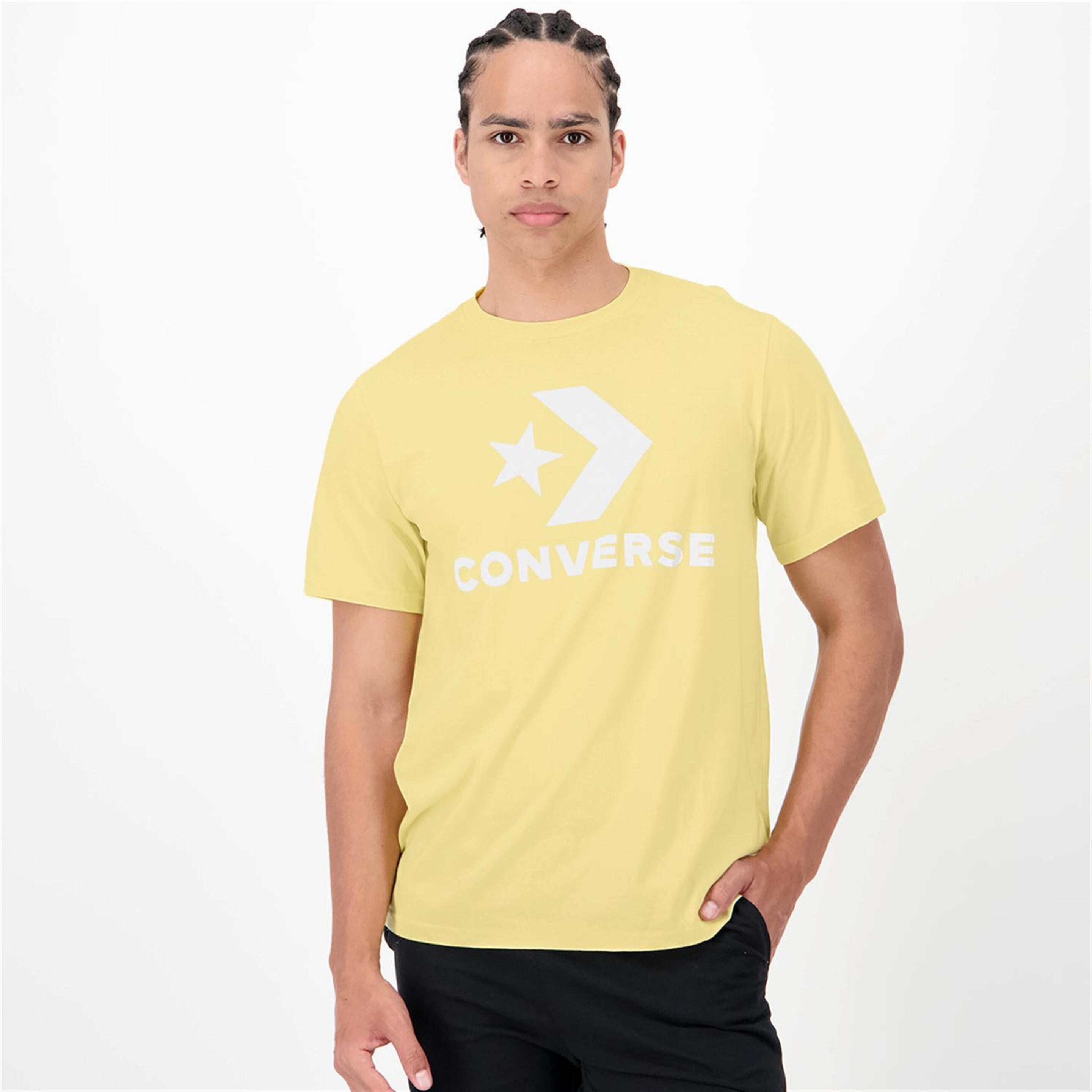 Converse Star Chevron - amarillo - T-shirt Homem