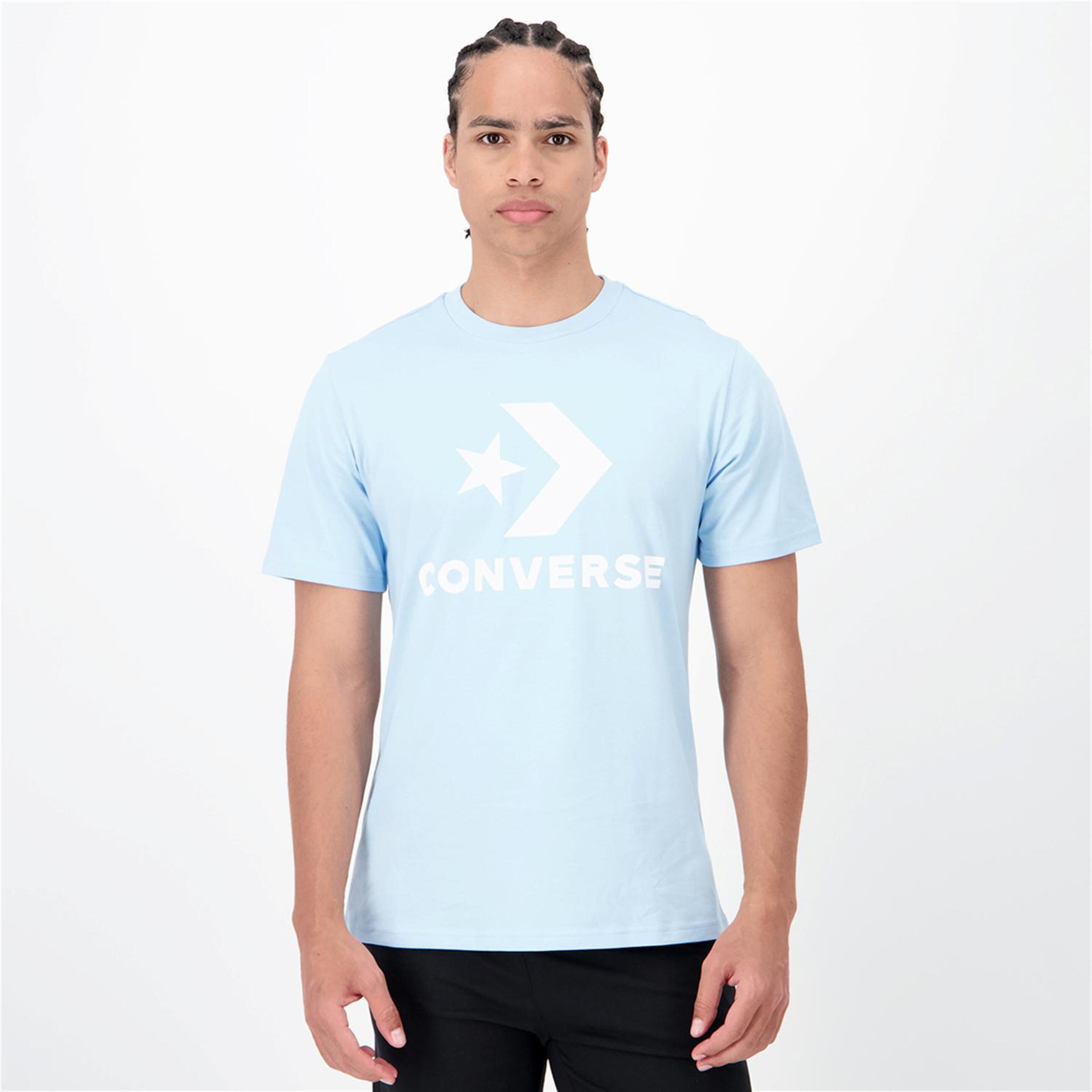 Converse Star Chevron - azul - T-shirt Homem