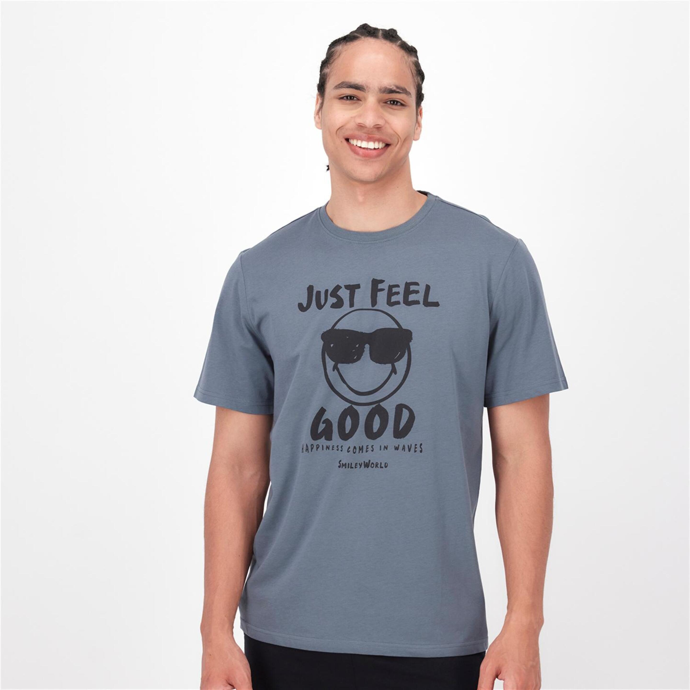 T-shirt SmileyWorld® - gris - T-shirt Homem