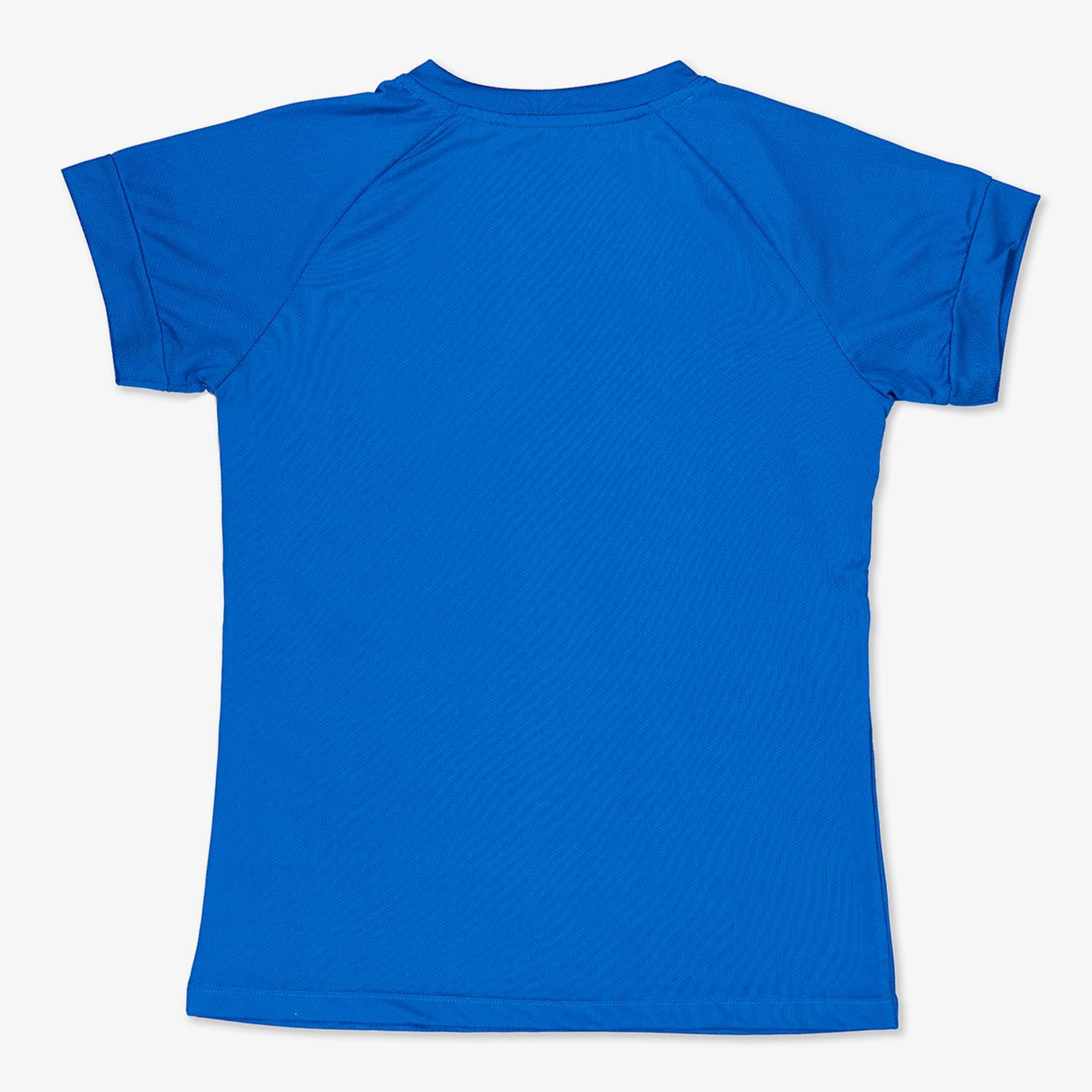 K-Swiss Core Team - Azul - Camiseta Tenis Niña