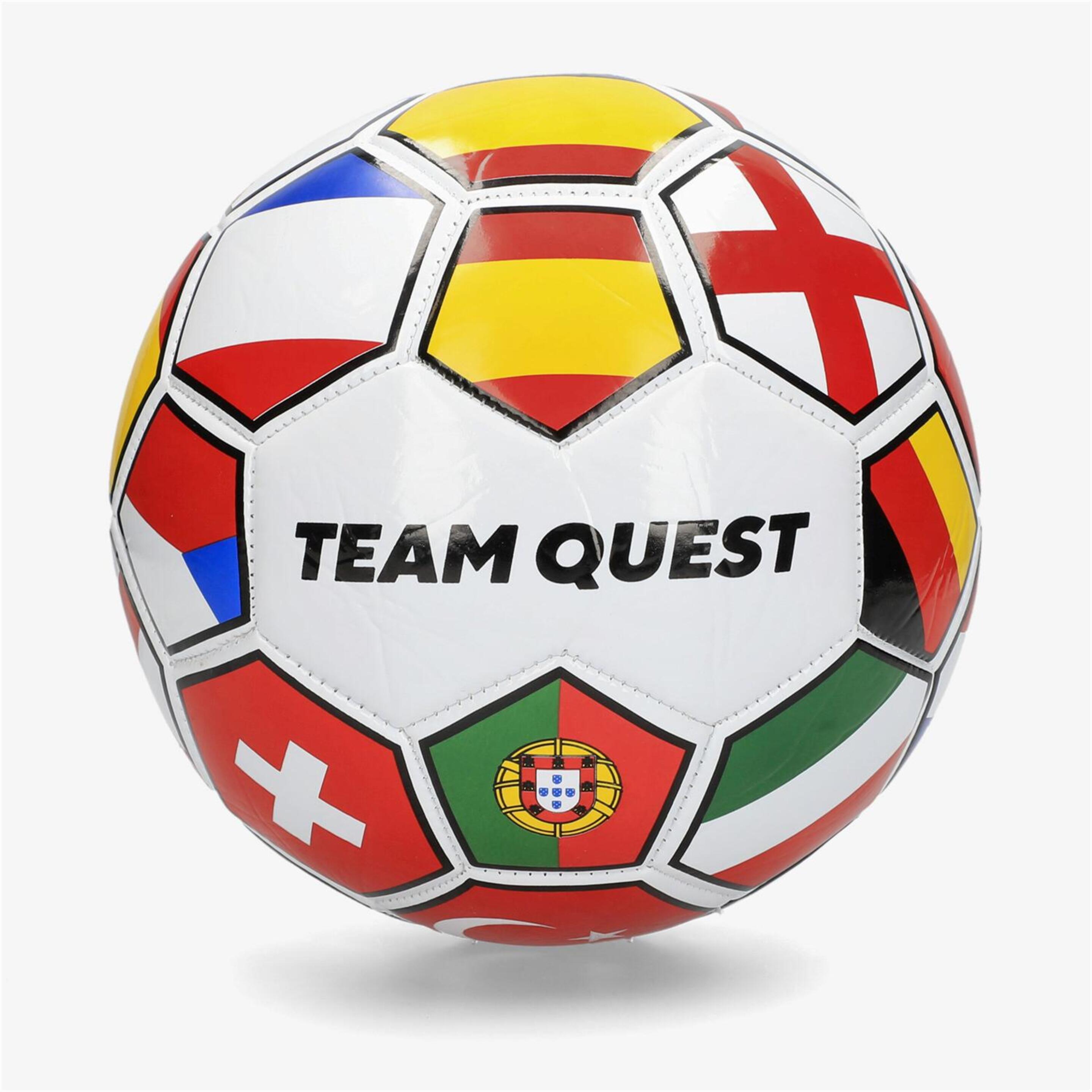 Team Quest Euro 24 - Multicolor - Balón Fútbol