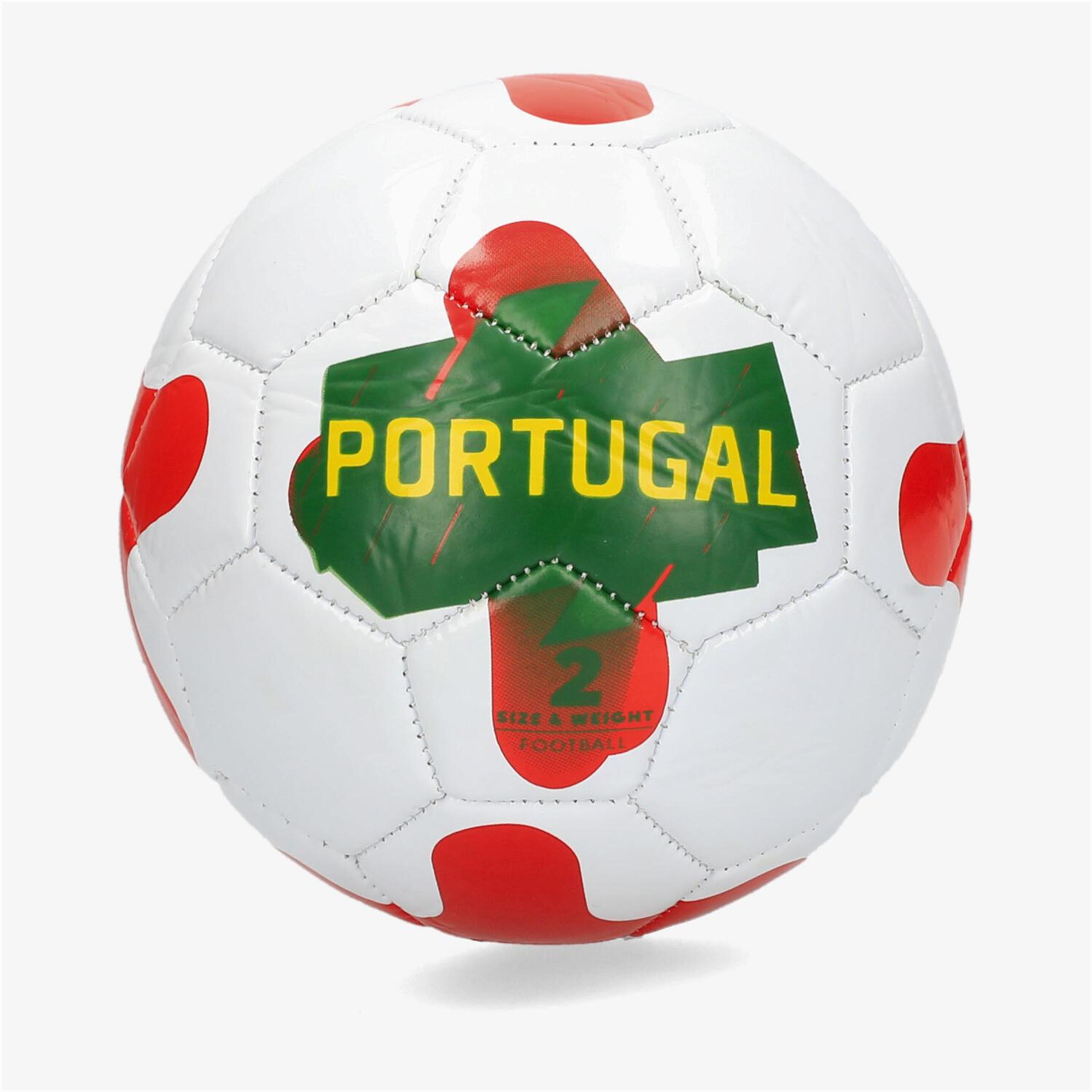 Minibalón Team Quest Portugal - rojo - Minibalón Fútbol