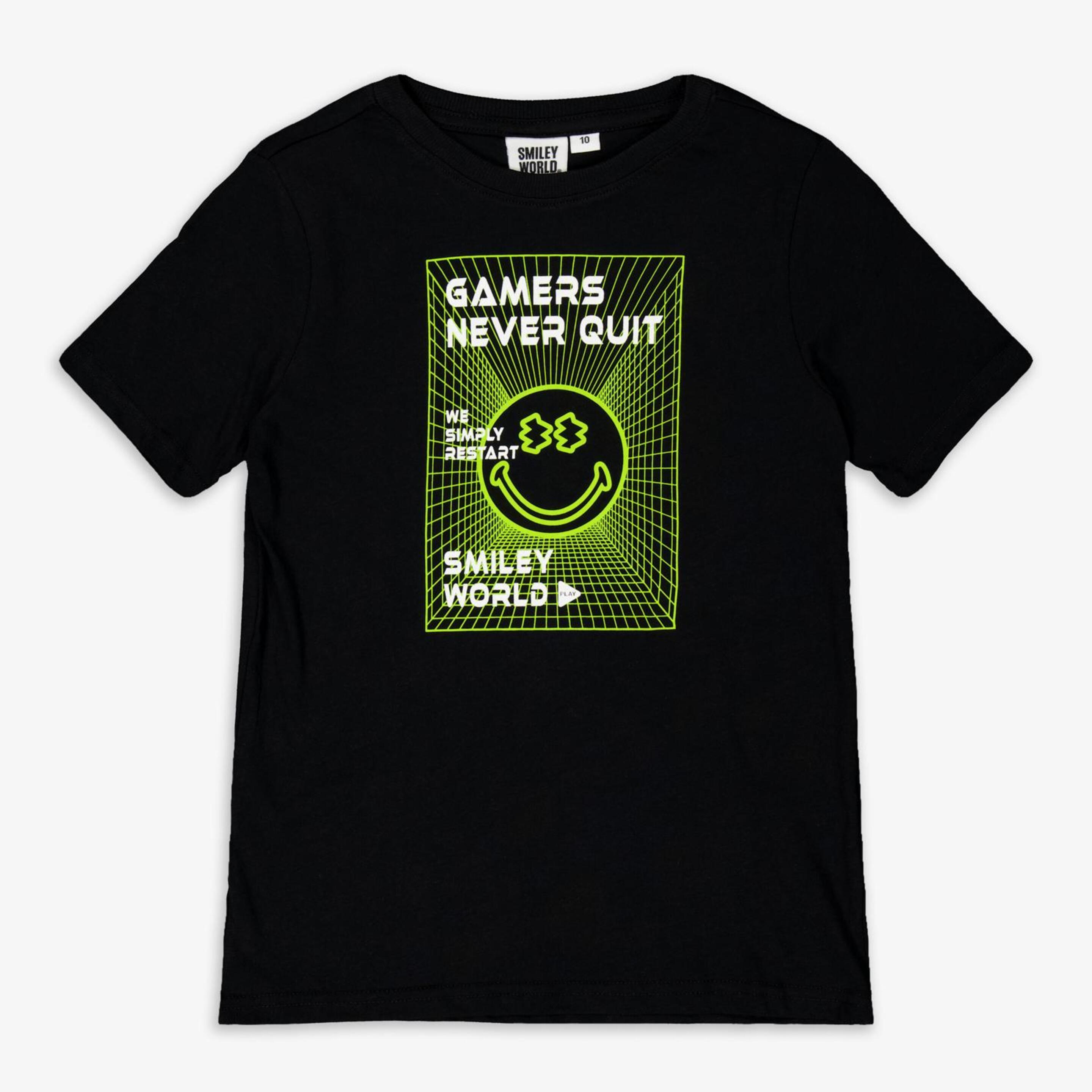 Camiseta SmileyWorld® - negro - Camiseta Niño