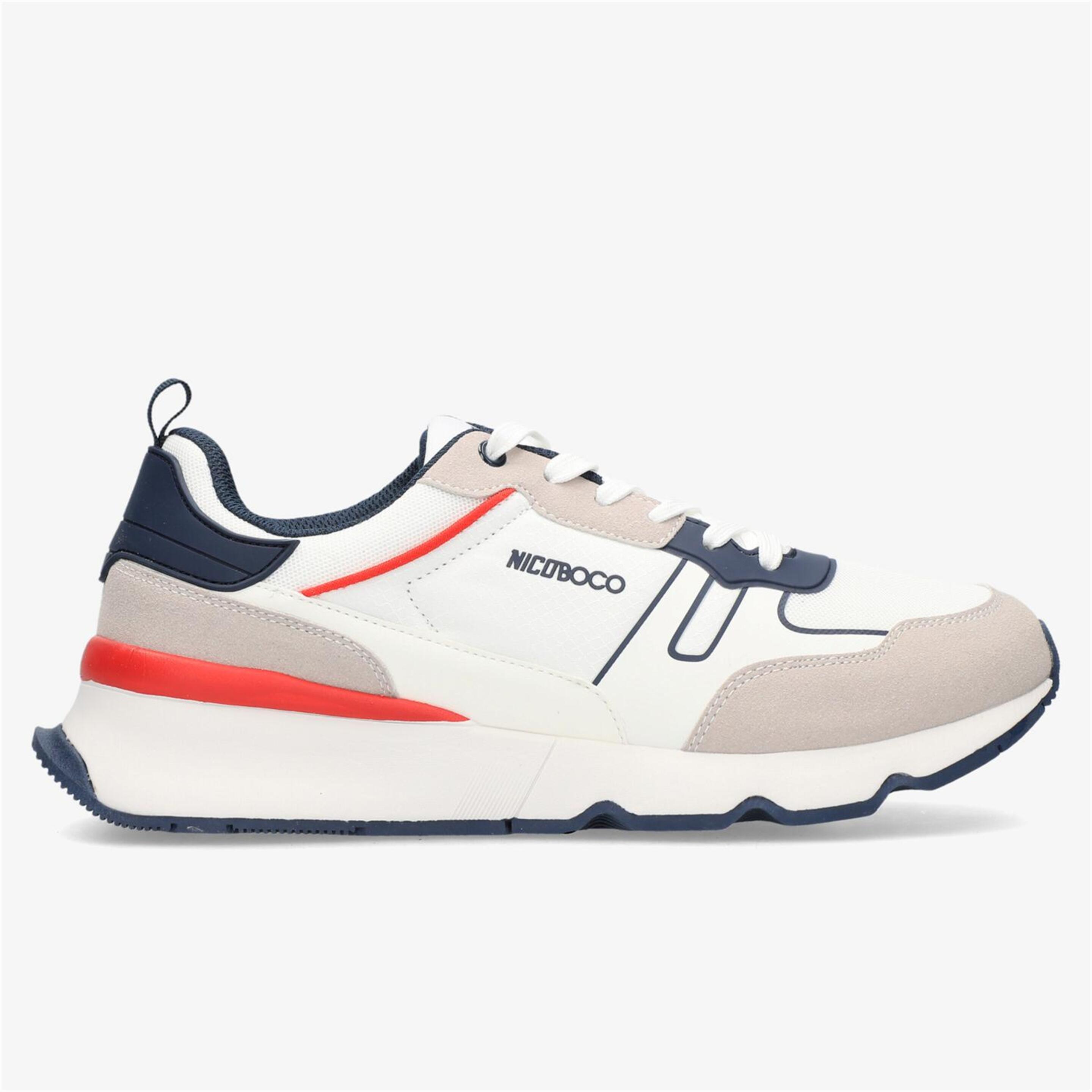 Nicoboco Paker - Blanco - Zapatillas Hombre | Sprinter | Sprinter